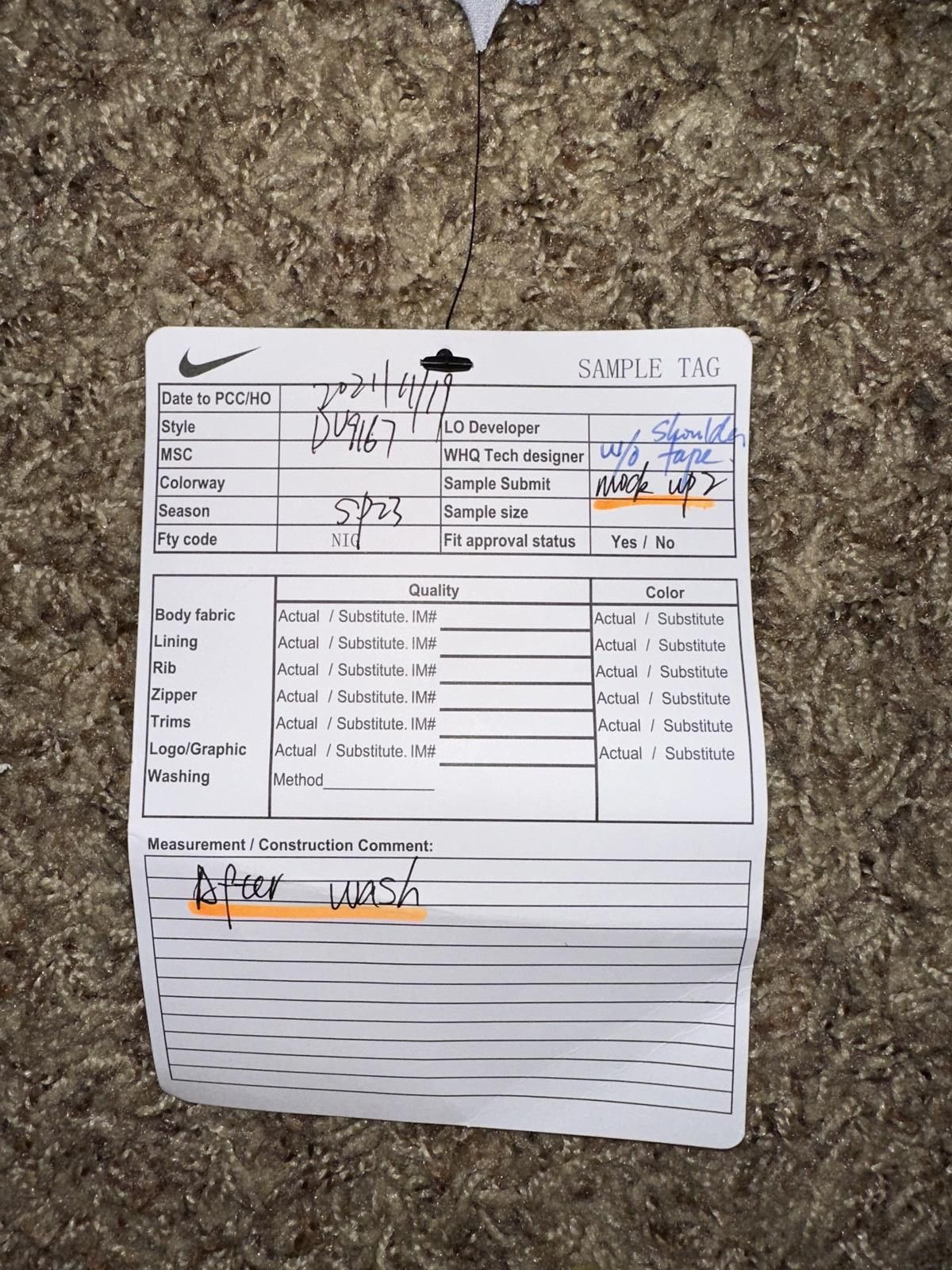 Nike Nike Women's One Relaxed Dri-FIT Crop Top Sample Size S / US 4 / IT 40 - 3 Thumbnail