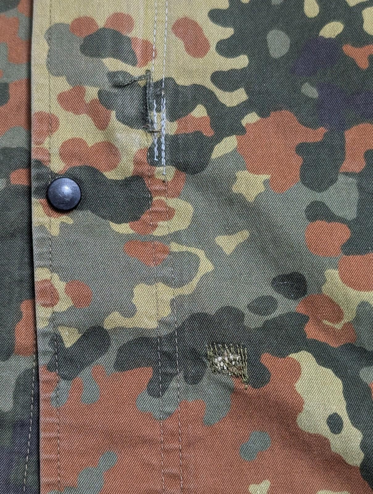 Other German Army Bundeswehr Flecktarn Camo Field Shirt - Medium Size ONE SIZE - 4 Thumbnail