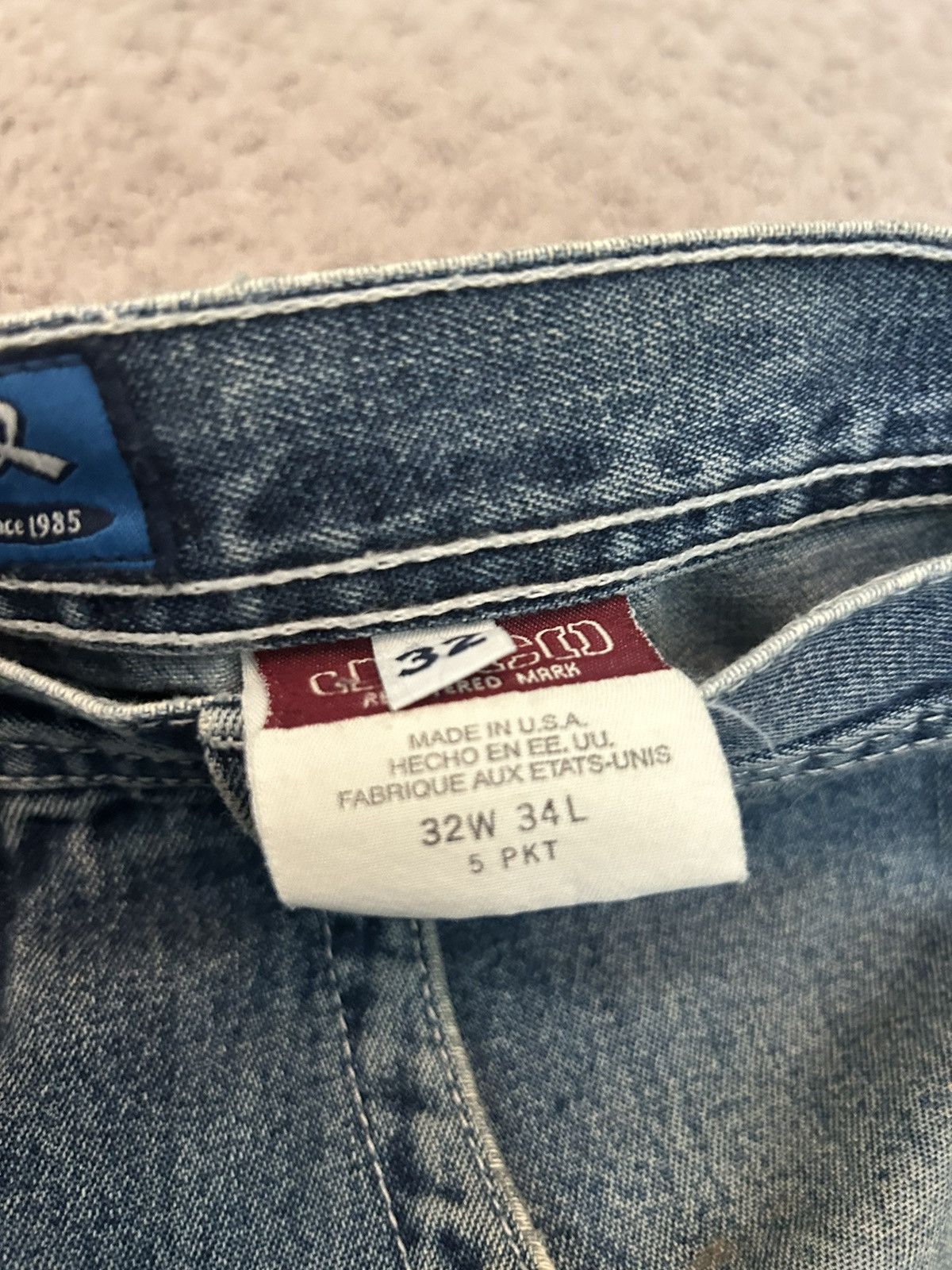 JNCO Vintage JNCO Wide Leg Distressed Denim Size US 32 / EU 48 - 8 Thumbnail