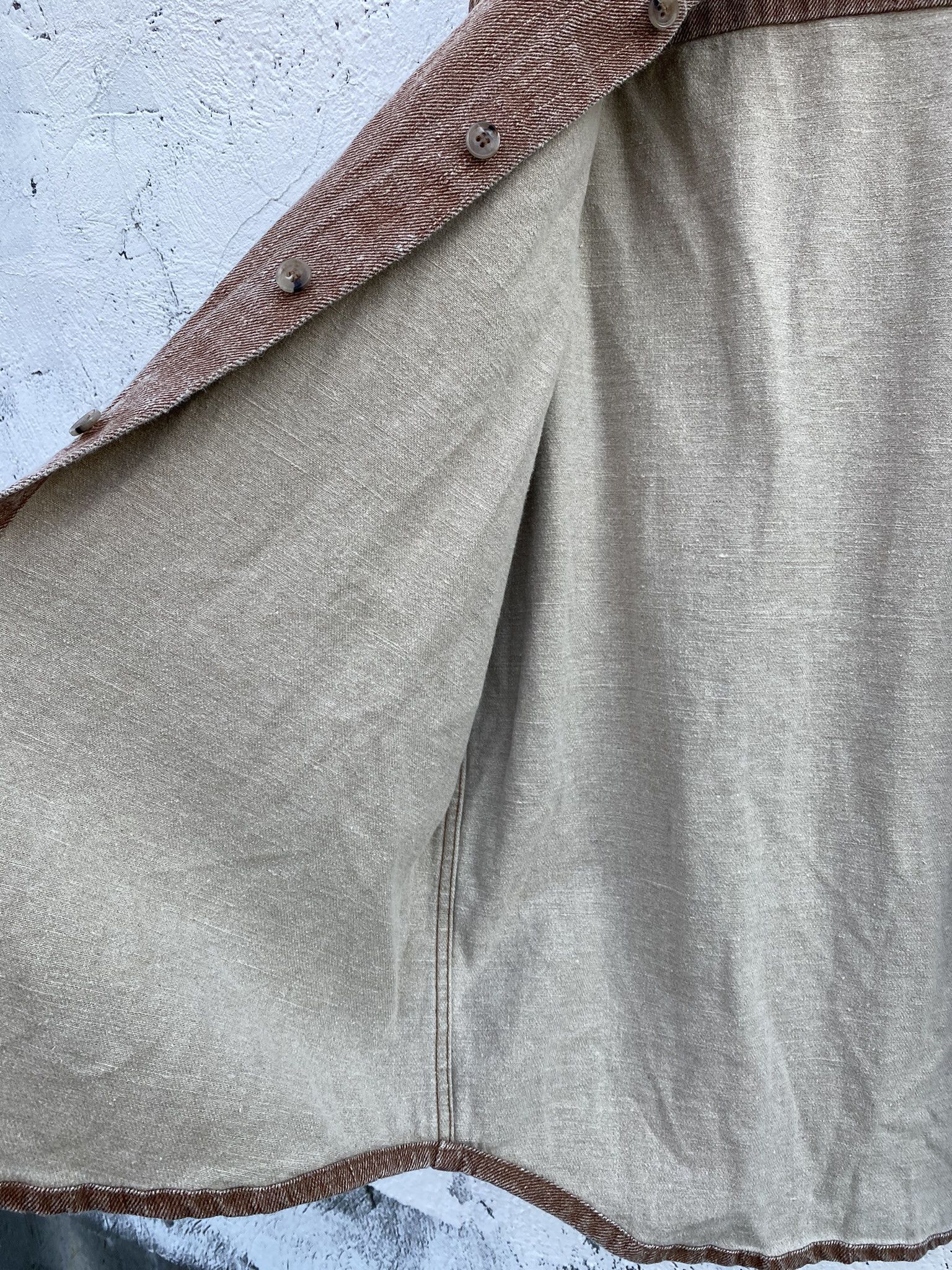 Nanushka Linen Dome Shirt Size US M / EU 48-50 / 2 - 5 Thumbnail