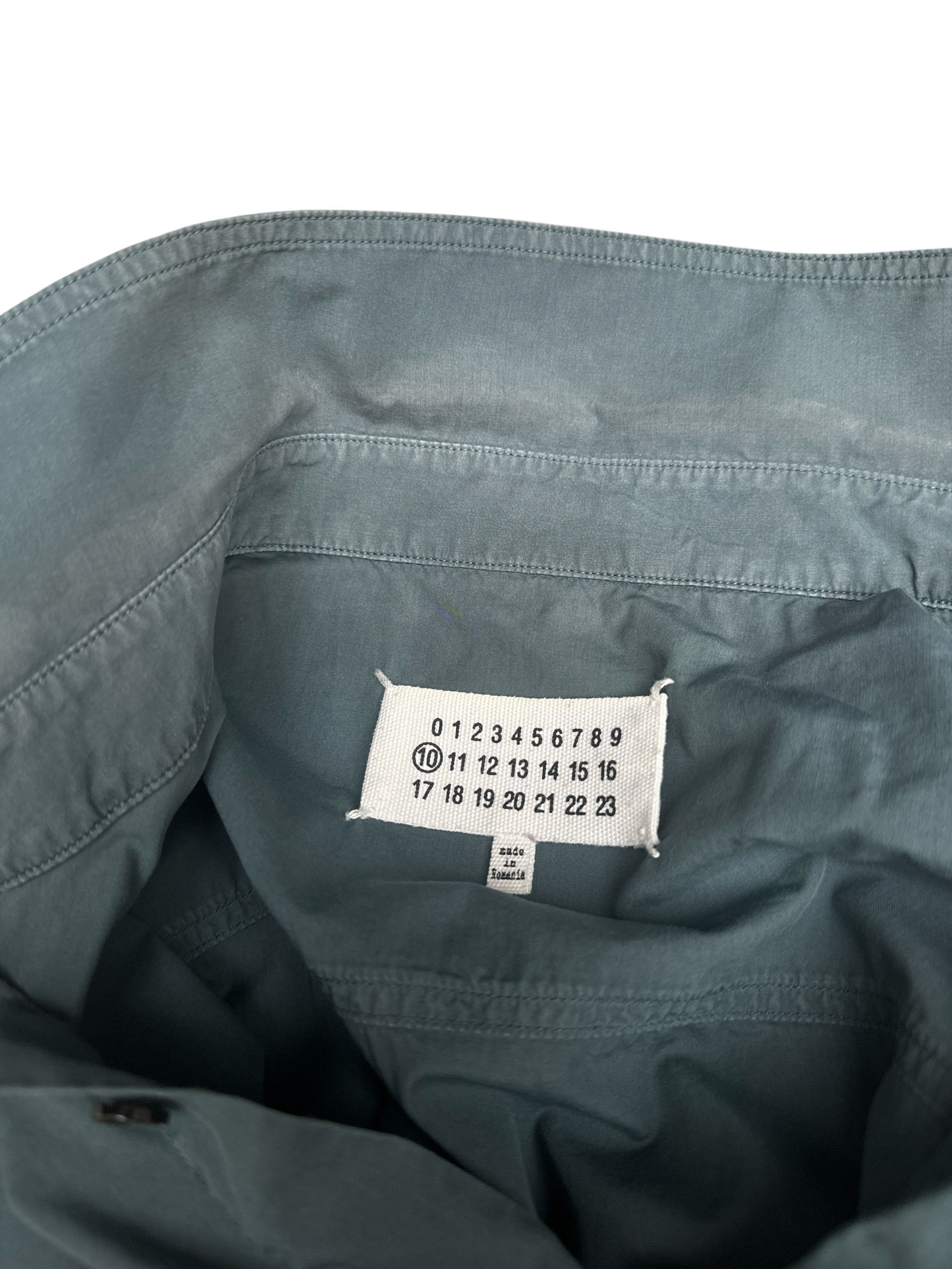 Maison Margiela FW 2015 Navy Cotton Shirt Size US S / EU 44-46 / 1 - 6 Thumbnail