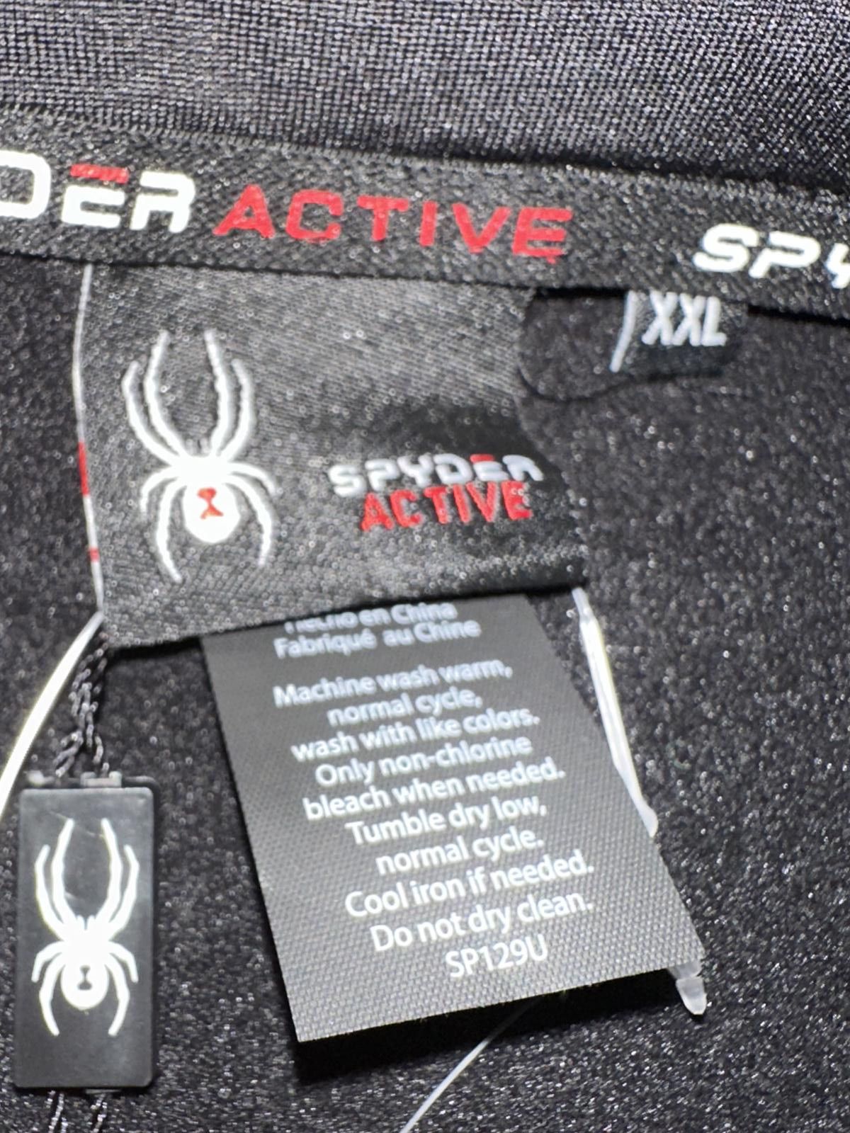 Spyder Spyder Active Classic Black Long Sleeve Shirt XXL NWT Size XXL / US 16-18 / IT 52-54 - 4 Thumbnail