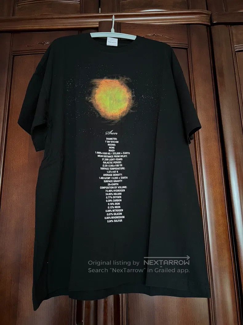 Vetements Vetements Galaxy Print Short Sleeve Shirt Size US M / EU 48-50 / 2 - 1 Thumbnail