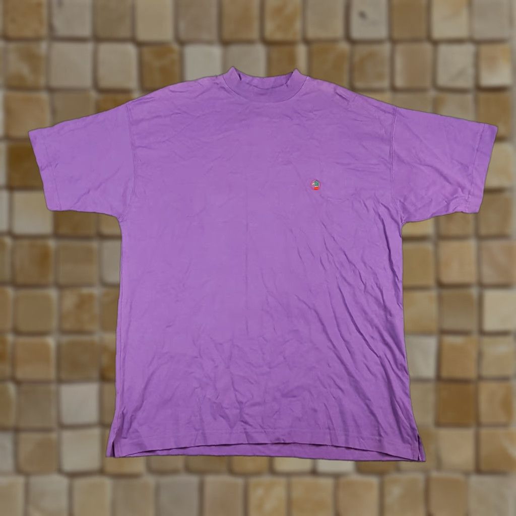 Vintage VINTAGE Duck Head Skater Tee Mens L Purple 90s Grunge T Shirt Logo Embroidered Cotton Shirt Size US L / EU 52-54 / 3 - 1 Thumbnail