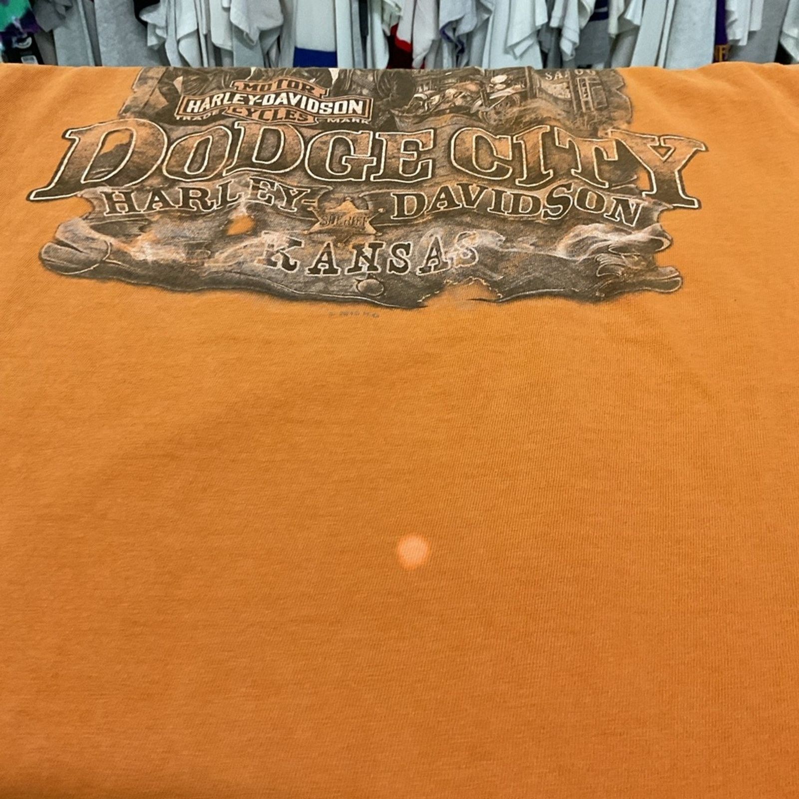 Harley Davidson Harley Davidson Dodge City, Kansas T-Shirt Size US XL / EU 56 / 4 - 5 Thumbnail