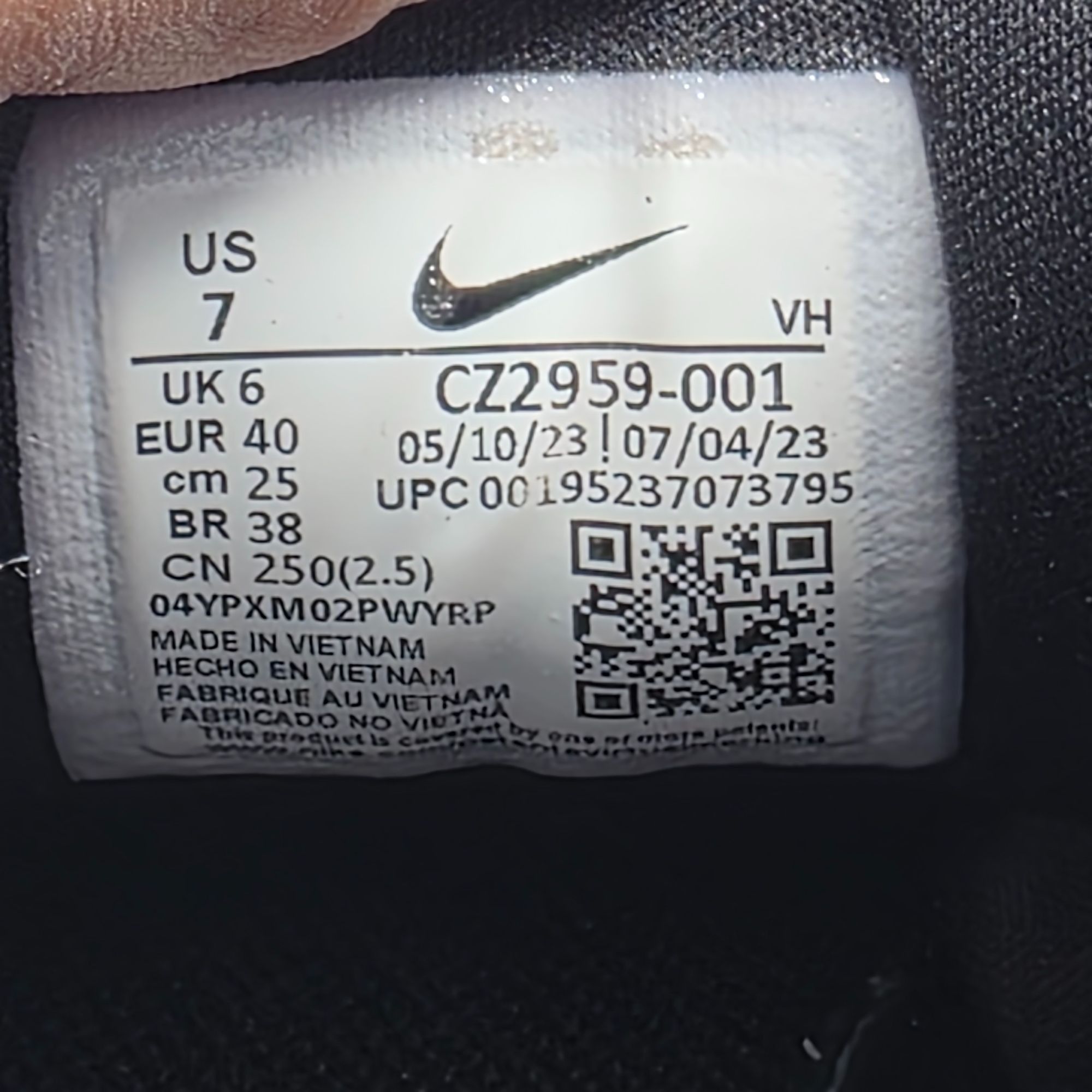 Nike Nike SB Force 58 Men Size 7 Black White Skateboard Skate Sho Size US 7 / EU 40 - 7 Thumbnail