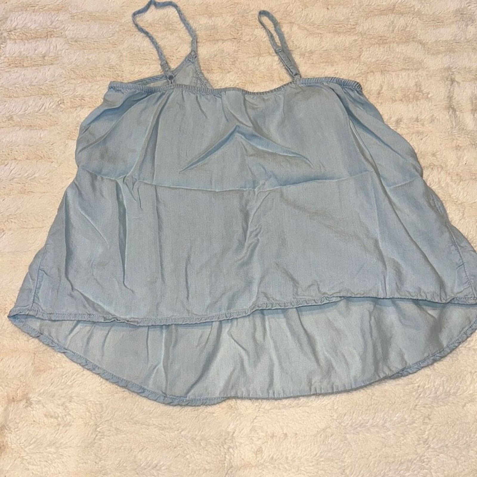 Old Navy Old Navy Light Blue Swing Tank Top | Sz S Size S / US 4 / IT 40 - 5 Thumbnail