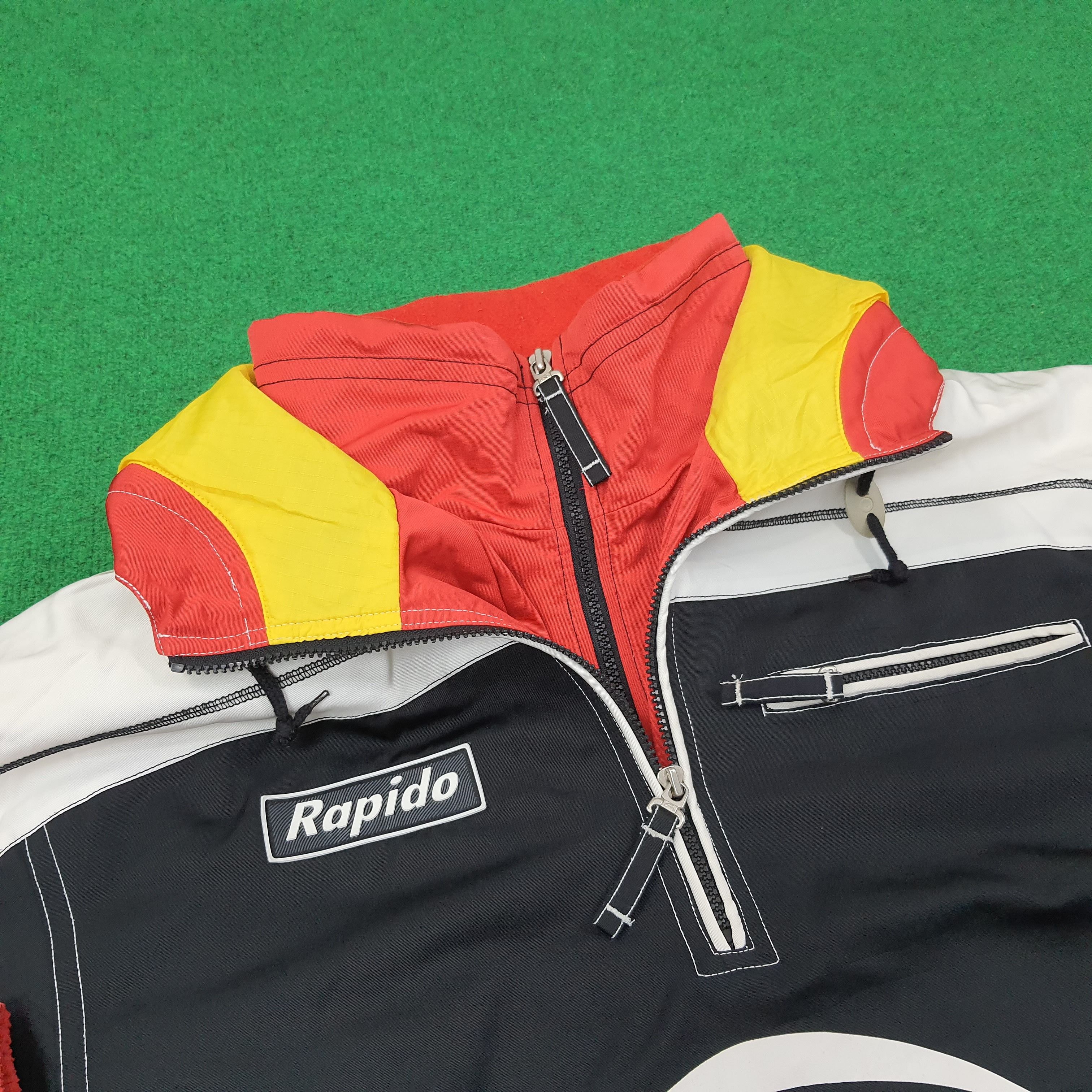 Vintage Vintage RAPIDO Sportswear Motorcycles Brand Jacket C251N4 Size US XXL / EU 58 / 5 - 12 Thumbnail