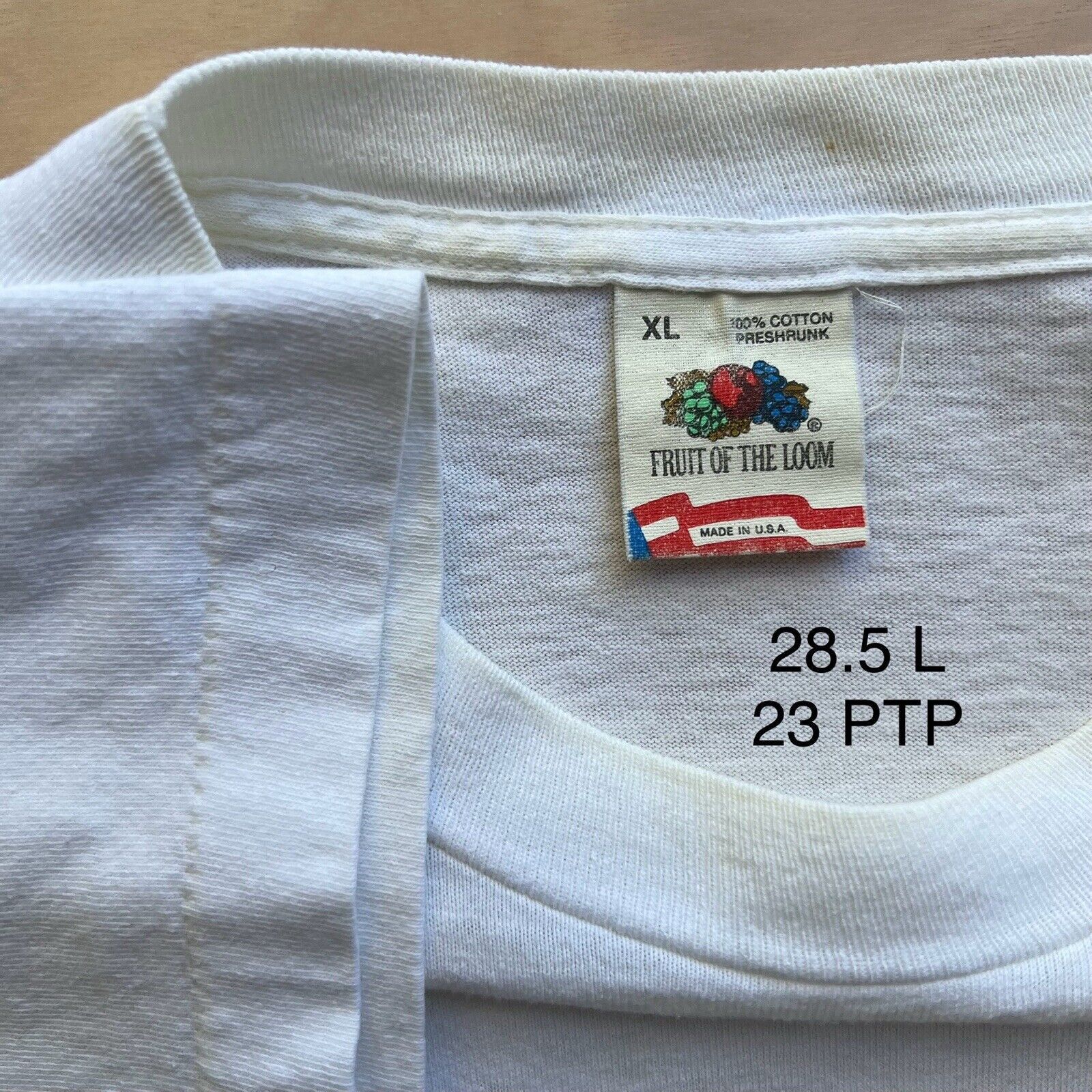 Vintage Vintage Late Night at Nebraska Shirt XL White 90s University Size US XL / EU 56 / 4 - 7 Thumbnail