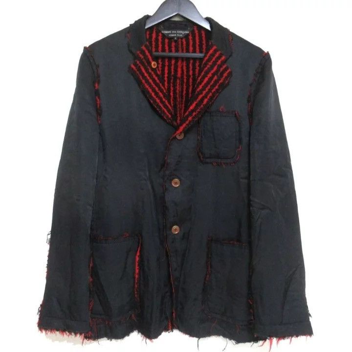 Comme des Garcons Homme Plus comme des garcons homme plus 2002AW Reversible Cut Jacket Size US S / EU 44-46 / 1 - 1 Thumbnail