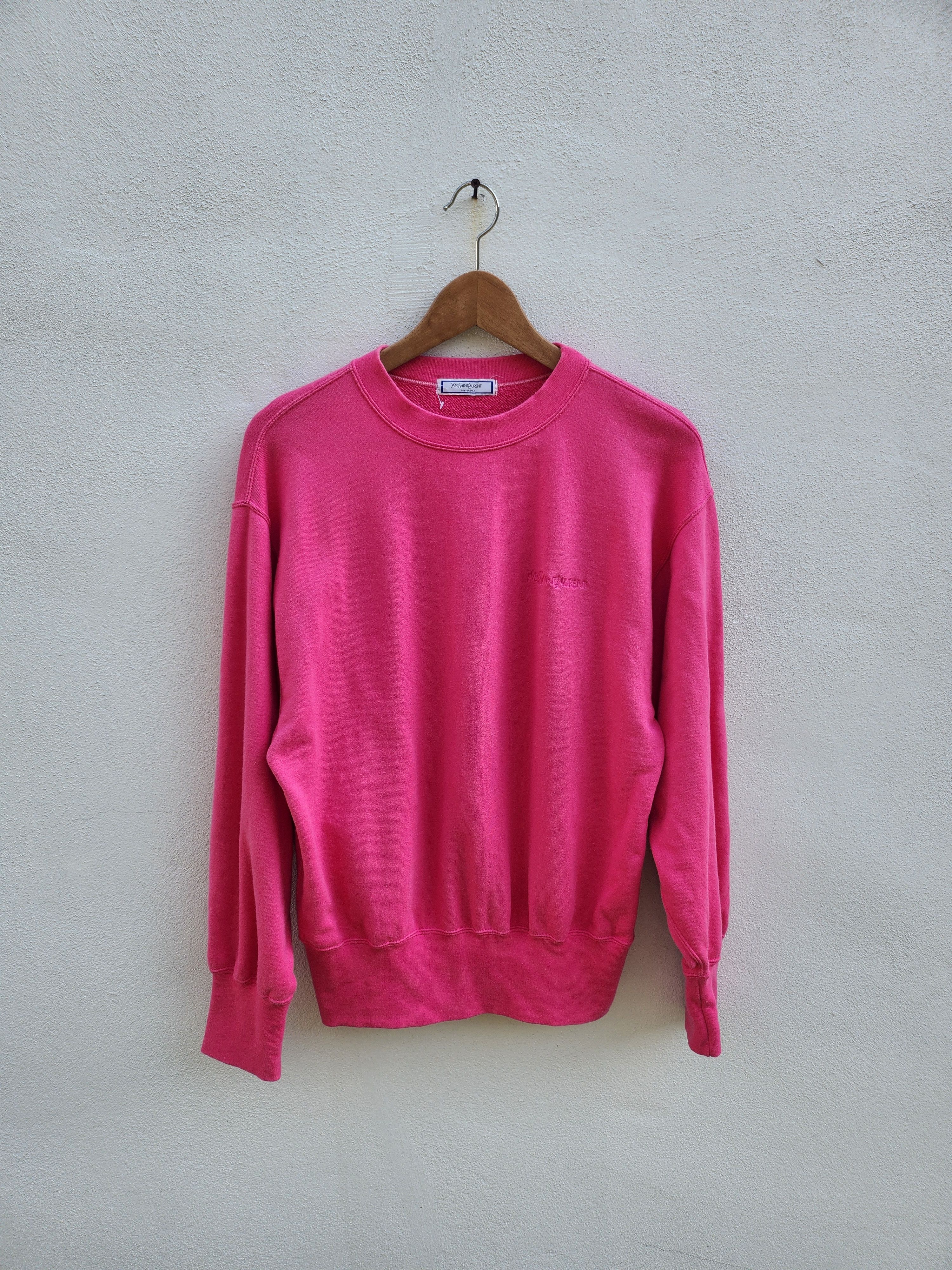 Yves Saint Laurent 💥YSL Pink Jumper Sweater size M Size M / US 6-8 / IT 42-44 - 1 Thumbnail