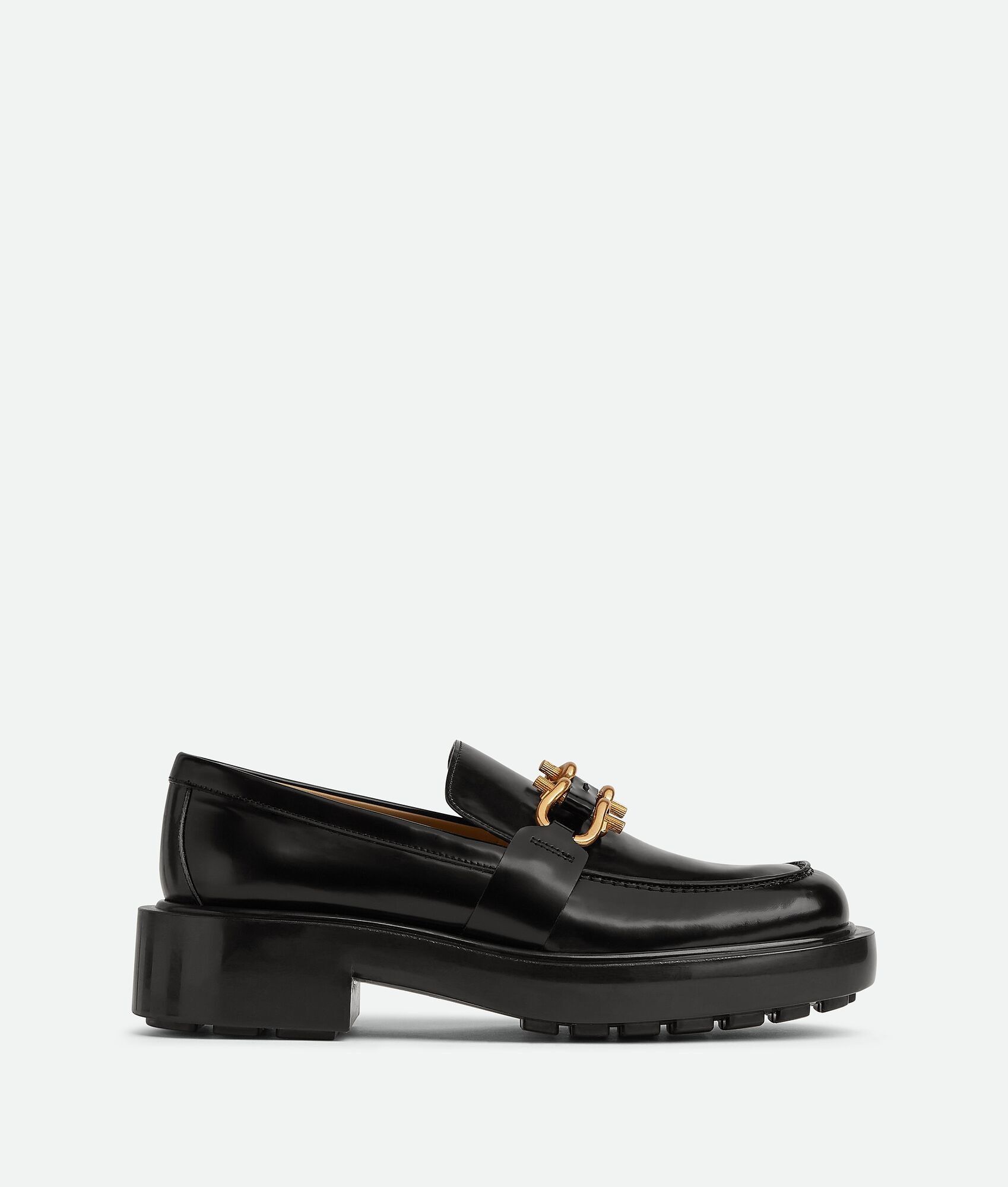 Bottega Veneta o1n1vont0125 Monsieur Chunky Loafers in Black Size US 6 / IT 36 - 1 Thumbnail