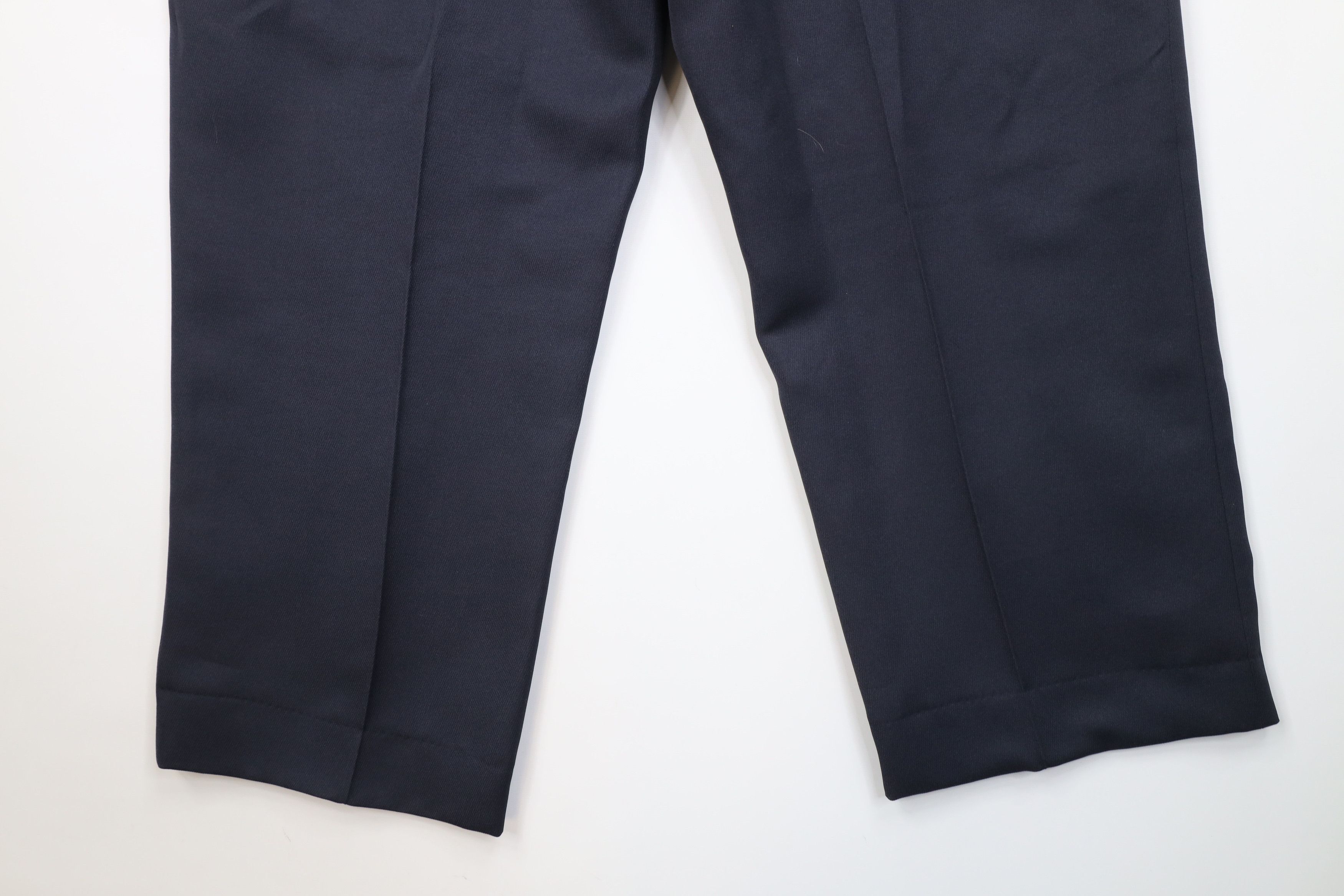 Vintage Deadstock Vintage 90s Blauer Uniform Wide Leg Pants Blue Size US 42 / EU 58 - 13 Thumbnail