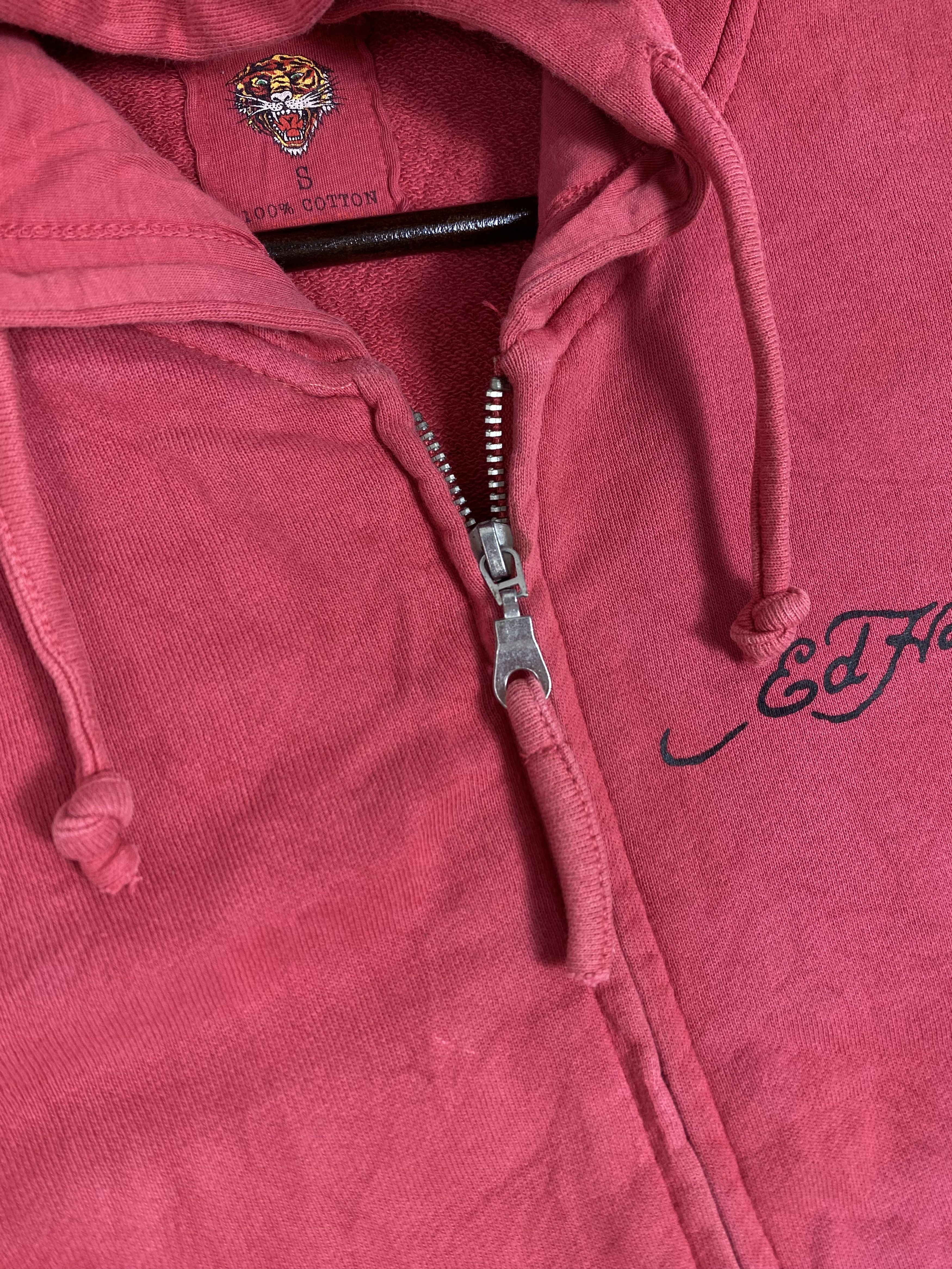 Ed Hardy × Vintage Vintage Ed Hardy Hoodie Jacket Size US S / EU 44-46 / 1 - 5 Thumbnail