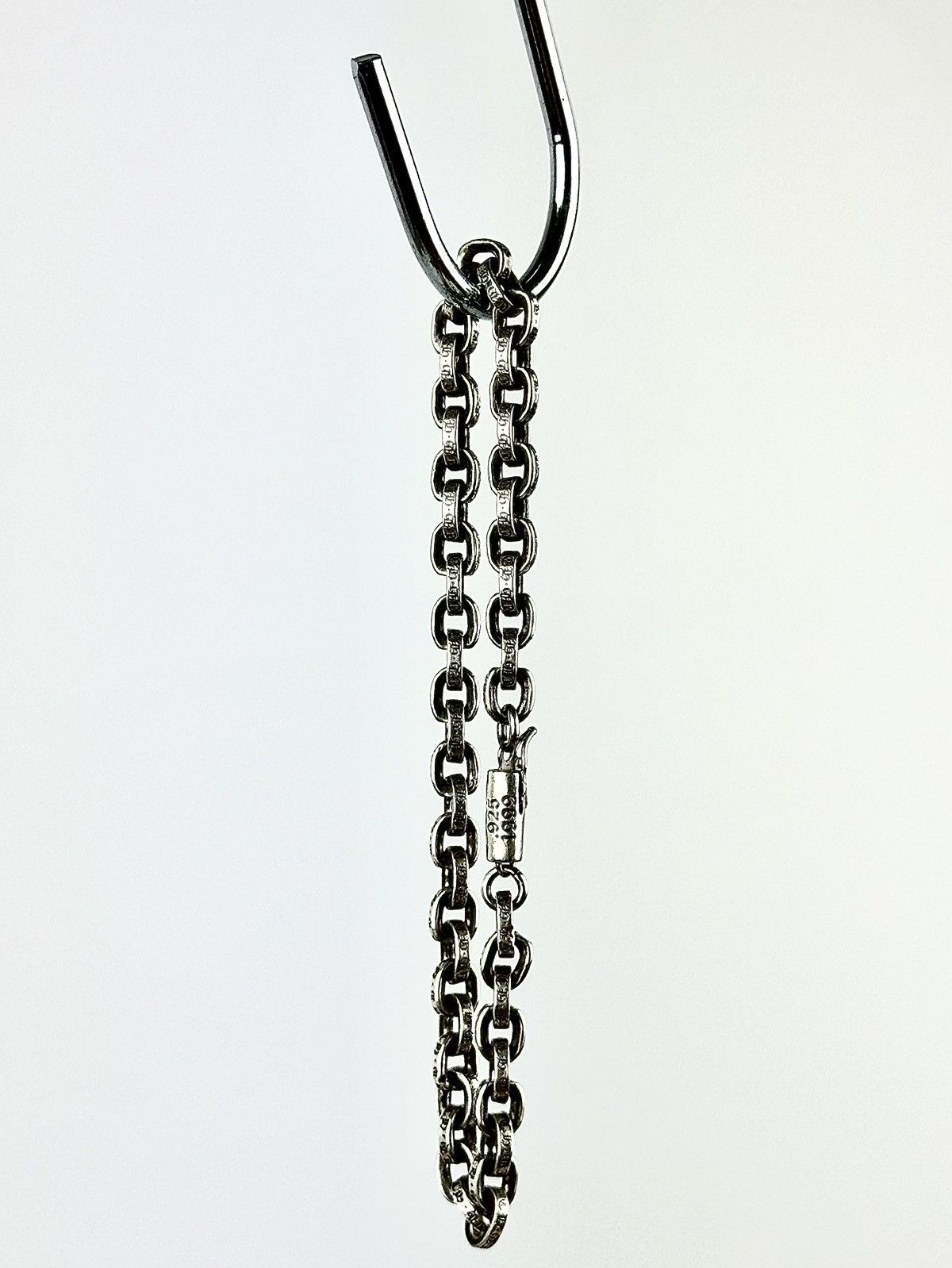 Chrome Hearts Chrome Hearts - Paper Chain - Silver Bracelet 8" Size ONE SIZE - 2 Thumbnail