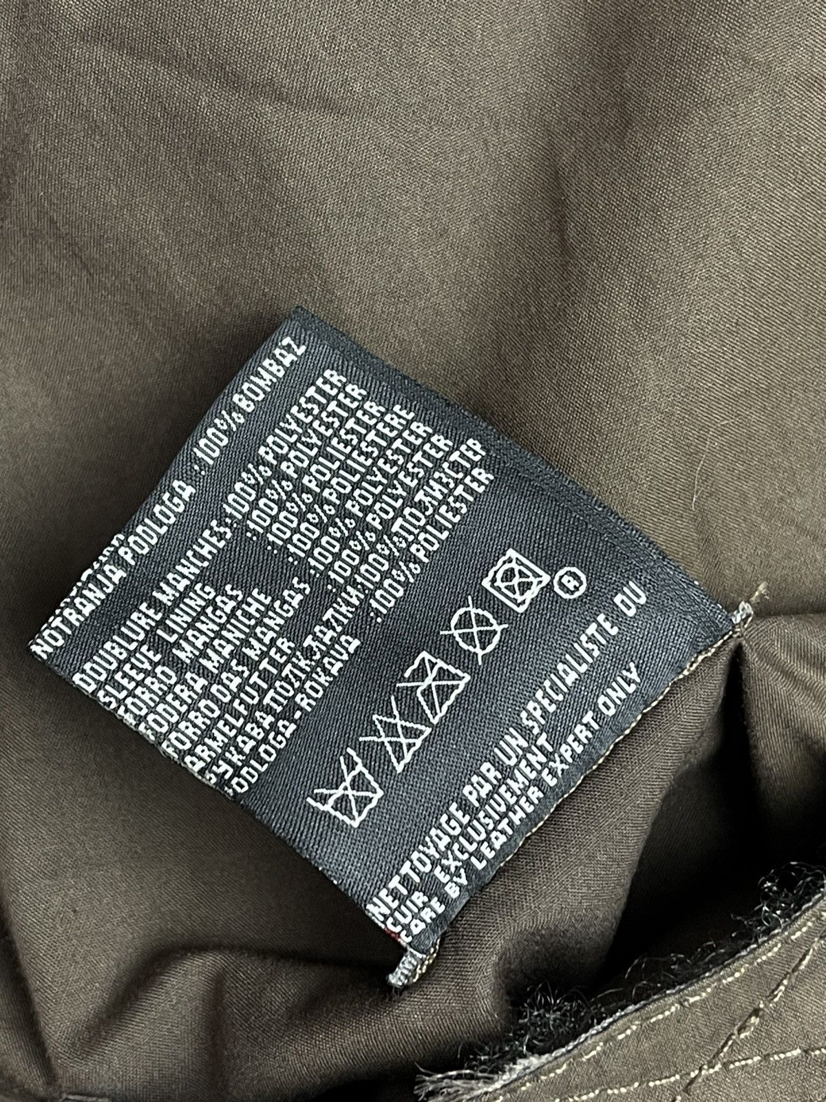 Chevignon Chevignon Registered Product 57 Vintage Brown Full Zip Sheepskin Leather Jacket Size US XL / EU 56 / 4 - 18 Thumbnail