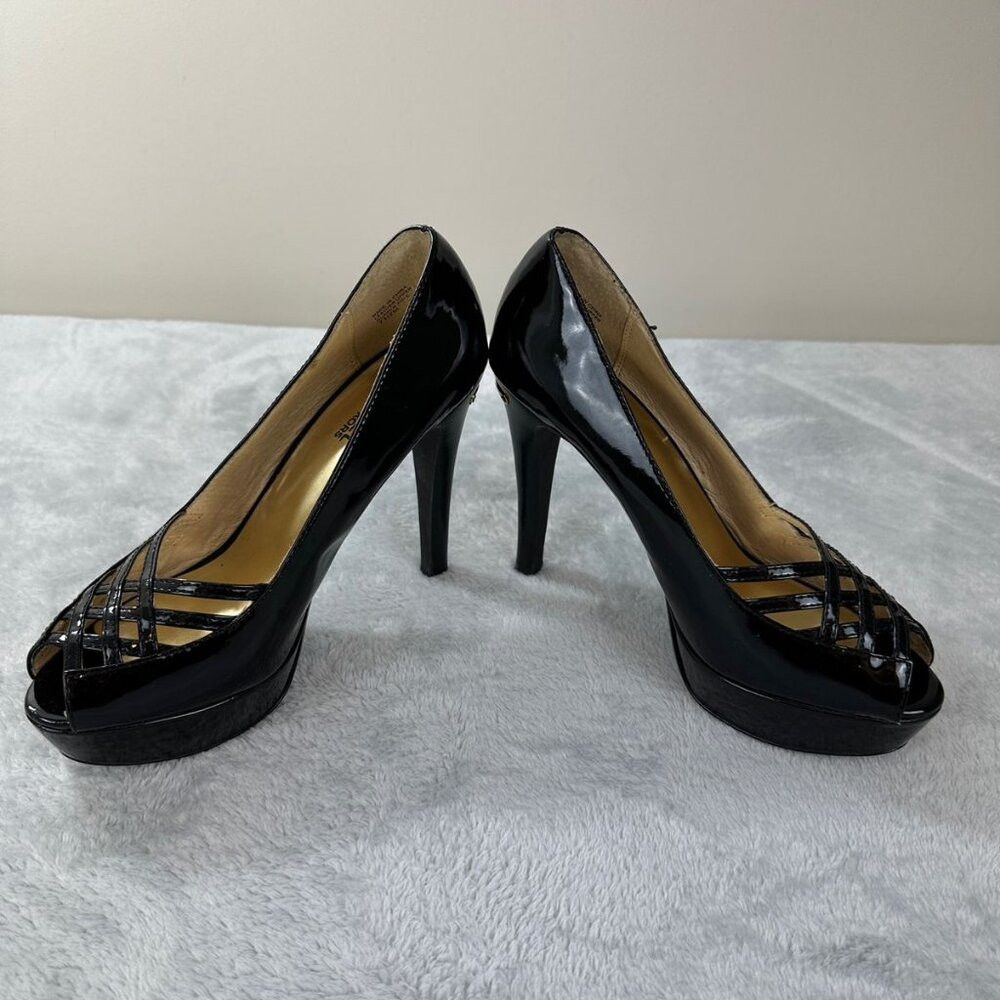 Michael Kors Michael Kors Black Platform Women's Size 7.5 US Size US 7.5 / IT 37.5 - 1 Thumbnail