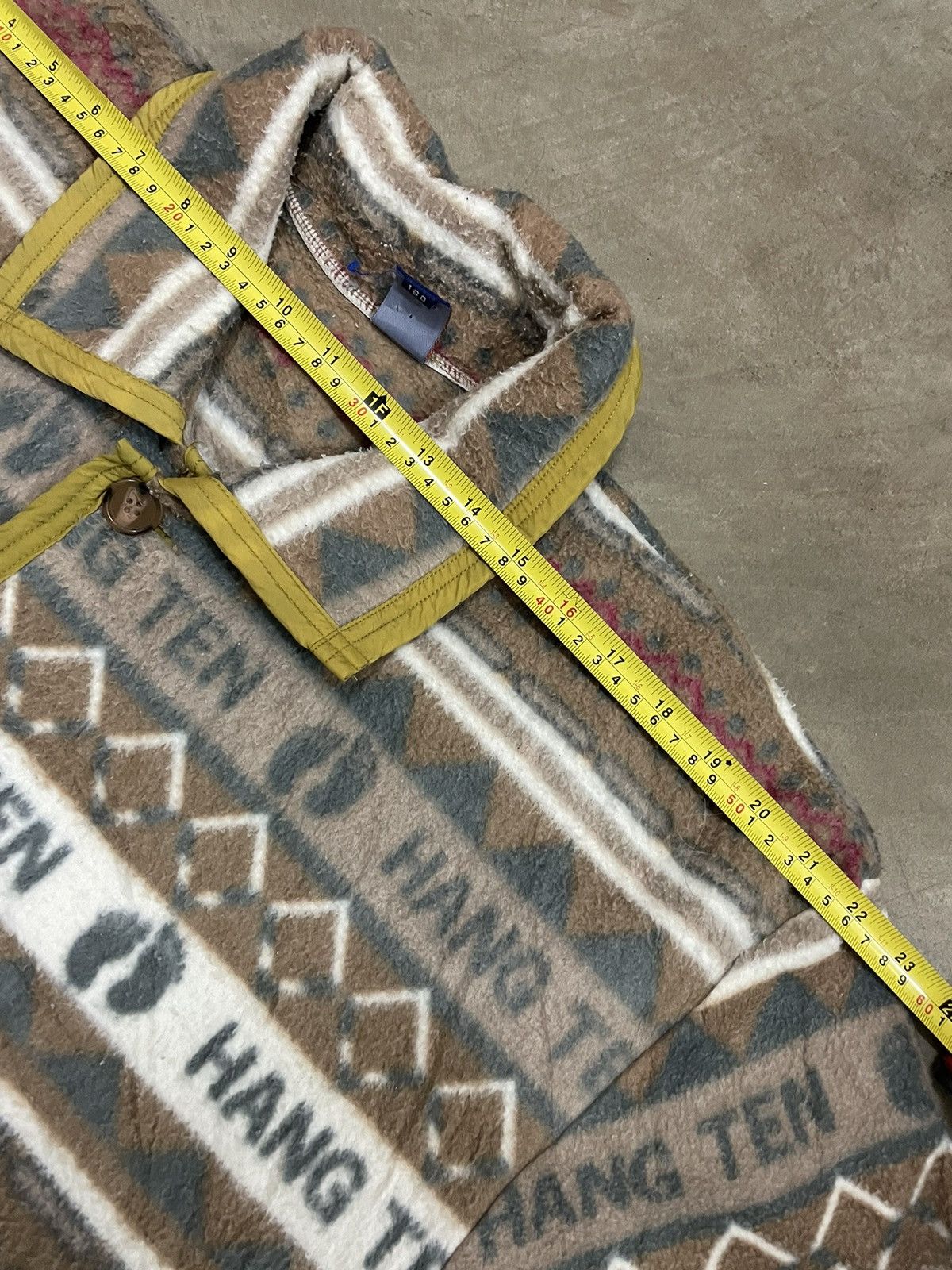 Hang Ten × Vintage 🔥 Rare🔥Vintage Hangten Fleece for Outdoor Wear Size US M / EU 48-50 / 2 - 10 Thumbnail