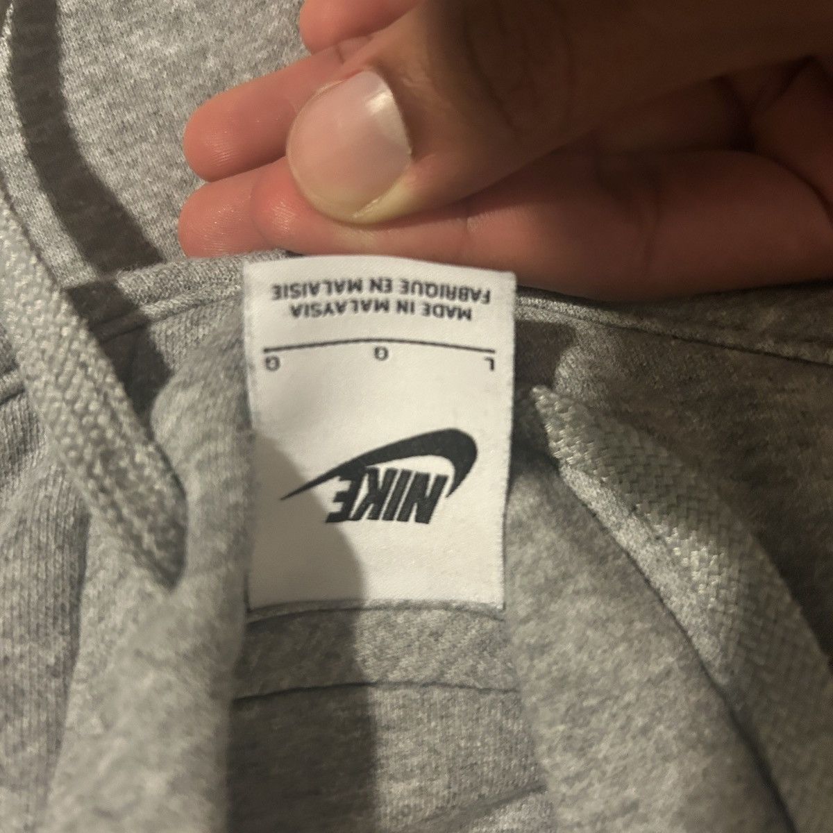 Nike Grey Nike hoodie Size US M / EU 48-50 / 2 - 4 Thumbnail