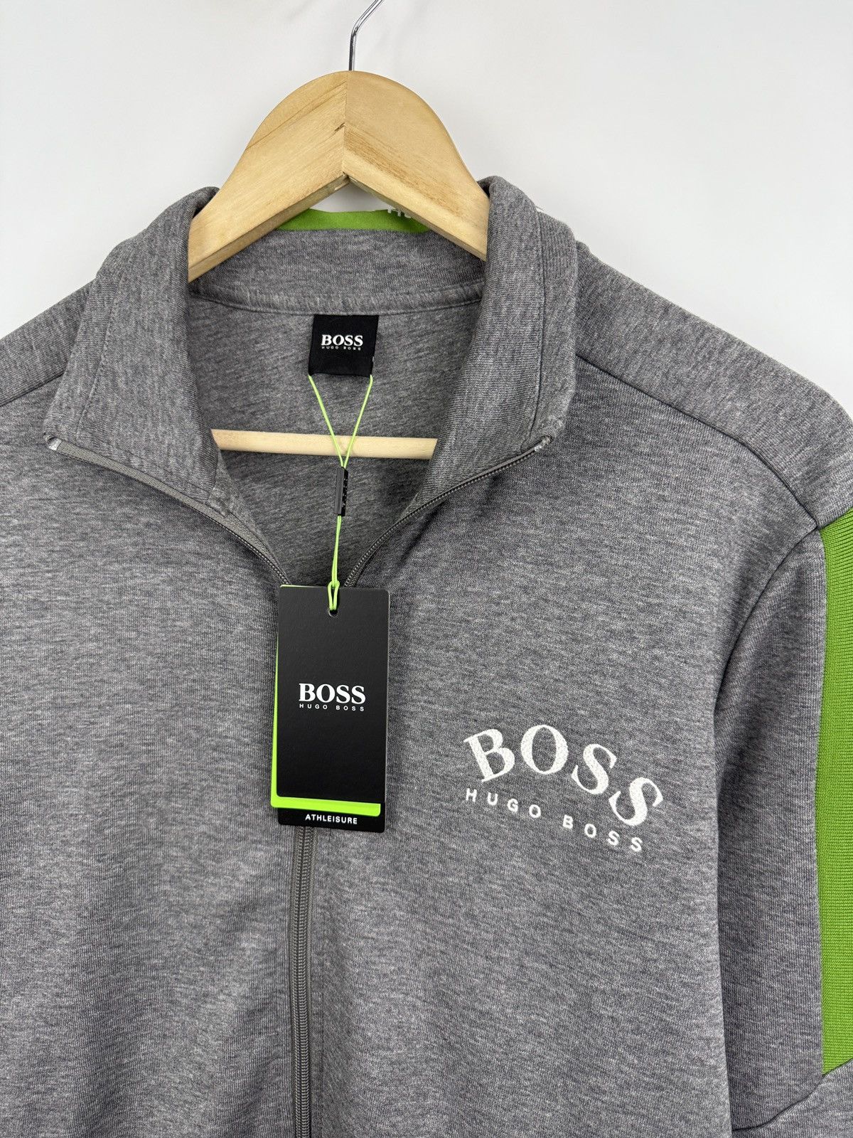 Hugo Boss 🇩🇪 NEW❗️BOSS Hugo Boss Athleisure Track Zip Jacket NWT Classic Size US M / EU 48-50 / 2 - 4 Thumbnail