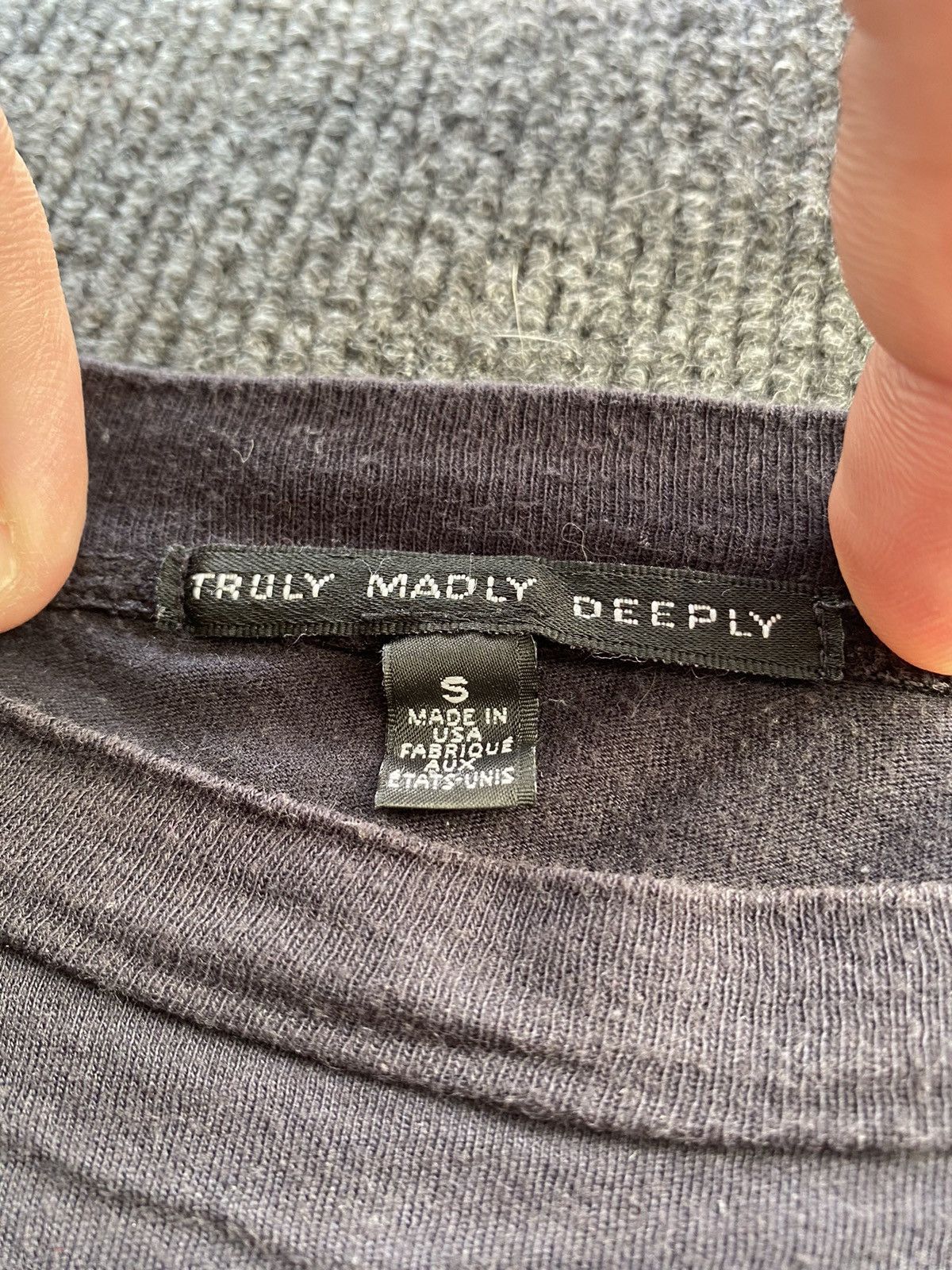 Other 🔥Truly Madly Deeply Usa made cropped top s size women faded Size S / US 4 / IT 40 - 3 Thumbnail
