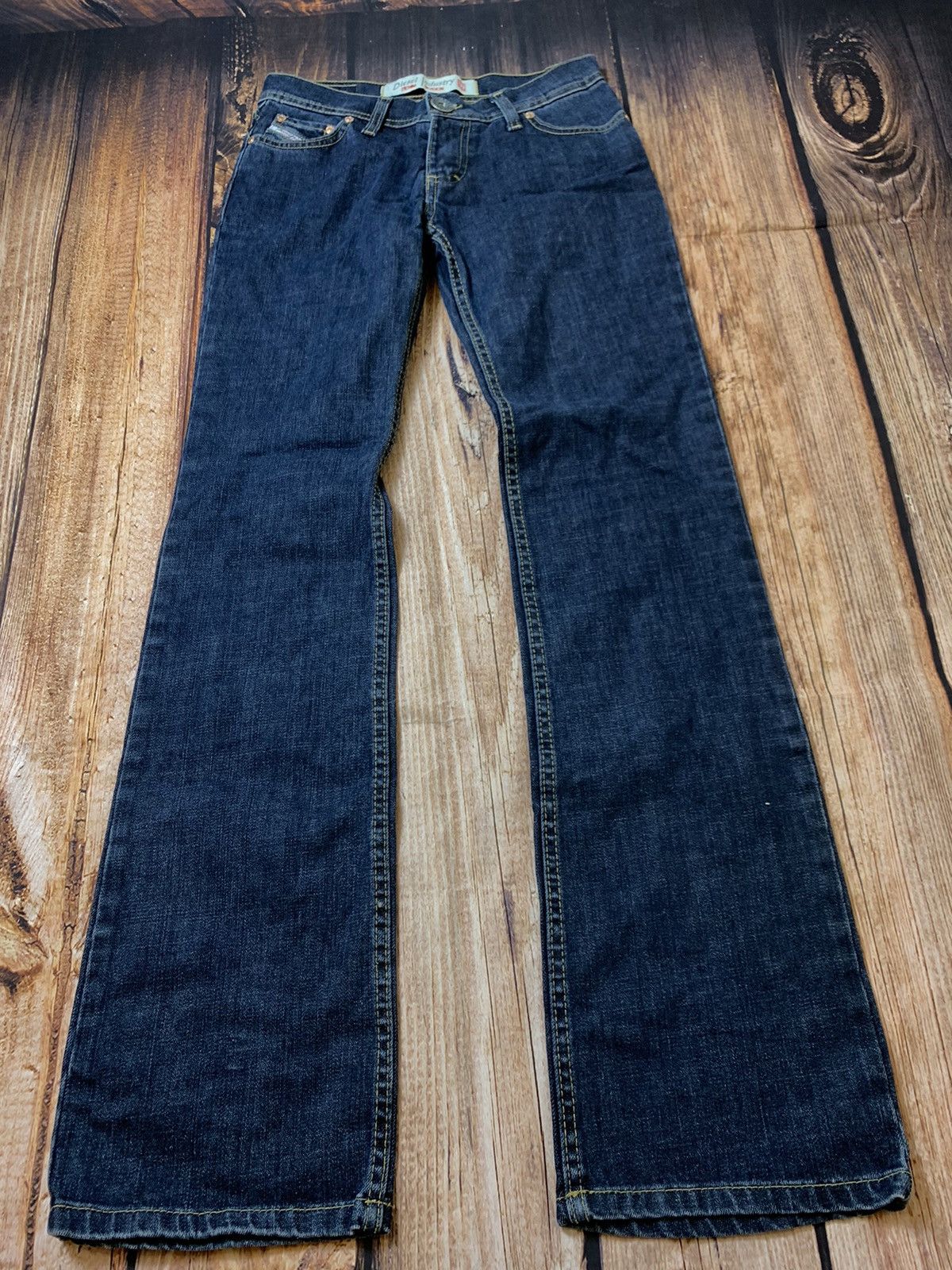 Diesel × Japanese Brand × Vintage Vintage pants Diesel flared denim y2k Size 28" / US 6 / IT 42 - 2 Thumbnail