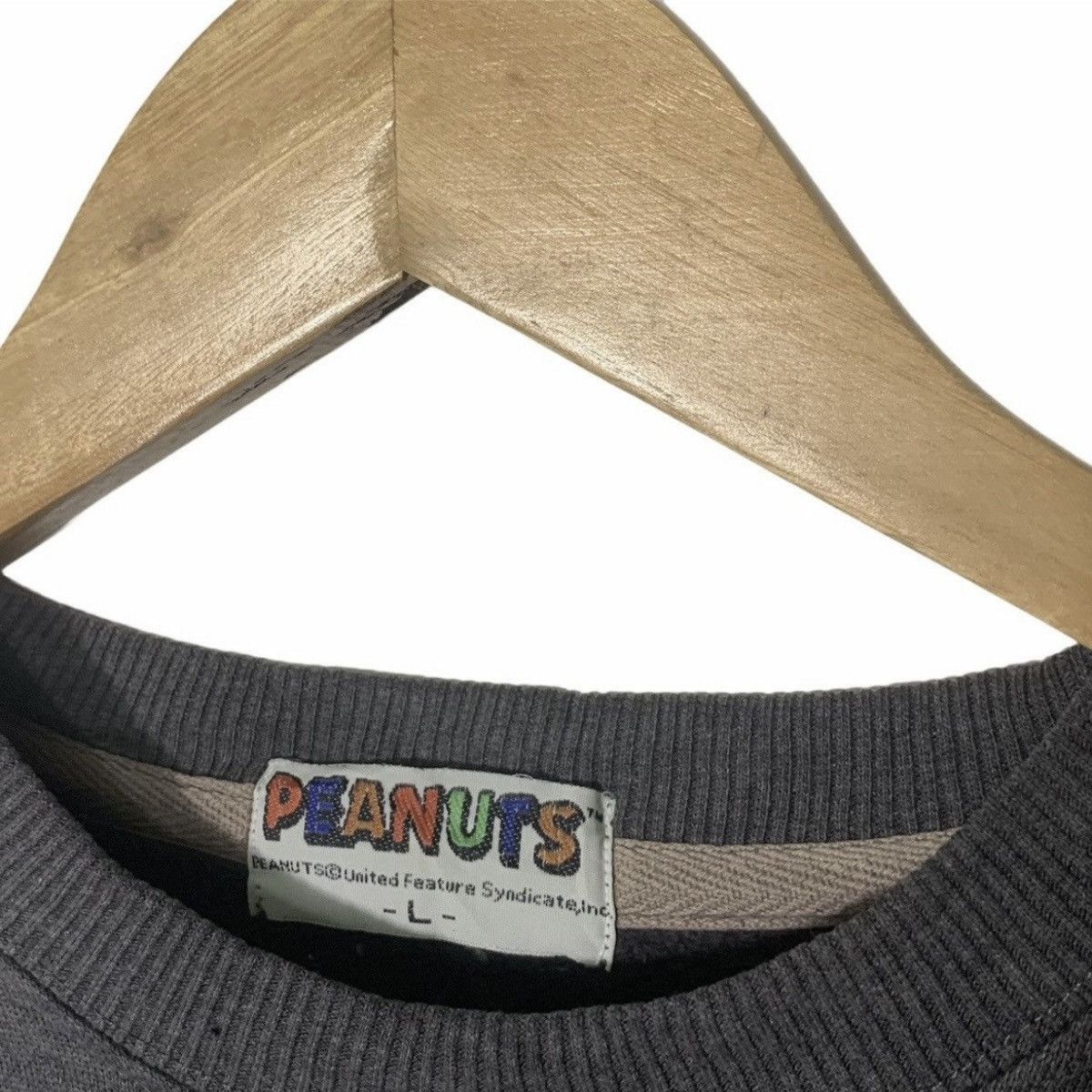 Vintage Vintage peanuts sweatshirt big logo embroidered Size US L / EU 52-54 / 3 - 3 Thumbnail