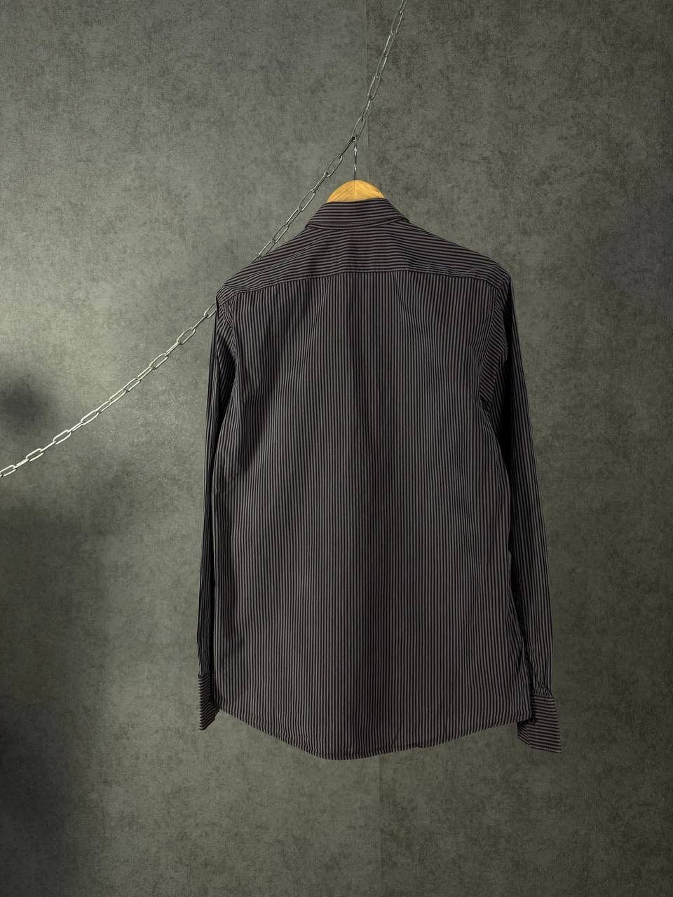 Z Zegna Z Zegna luxury designer striped shirt Size US L / EU 52-54 / 3 - 6 Thumbnail