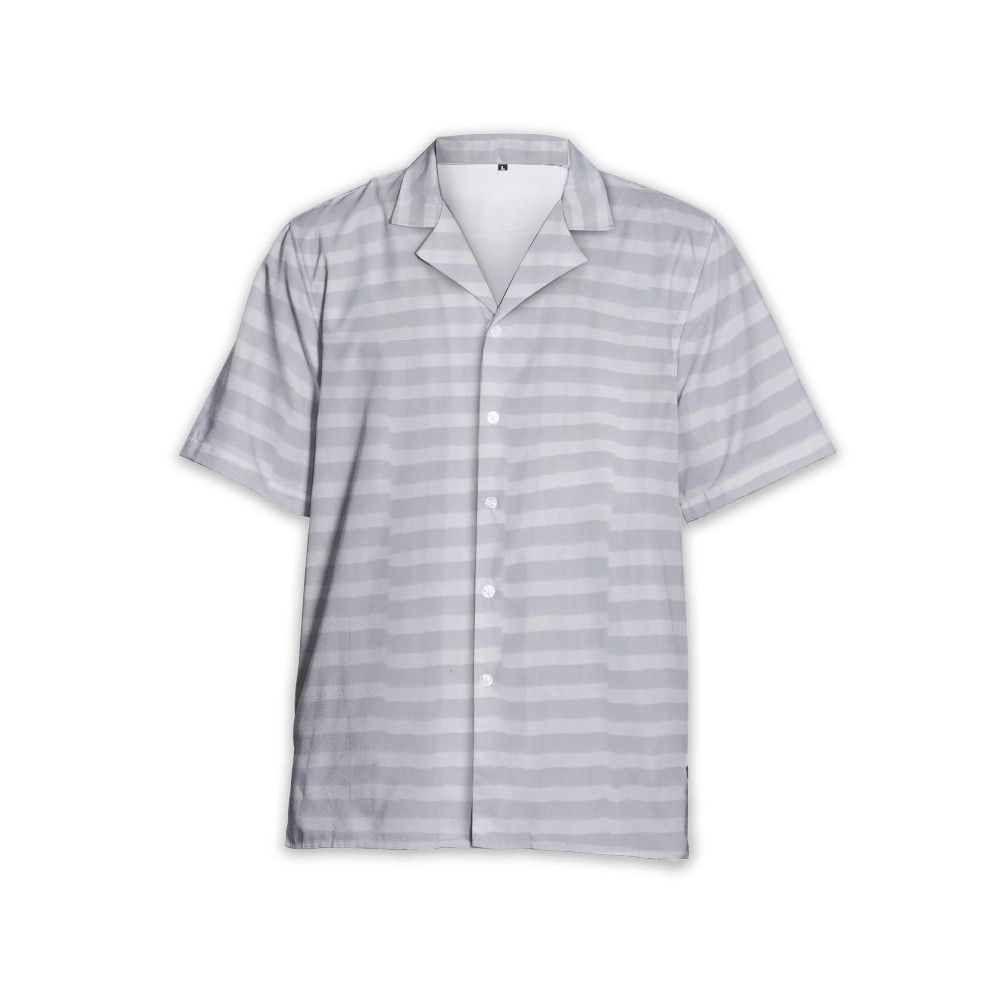 Designer Striped Short-Sleeve Shirt Size US L / EU 52-54 / 3 - 1 Thumbnail
