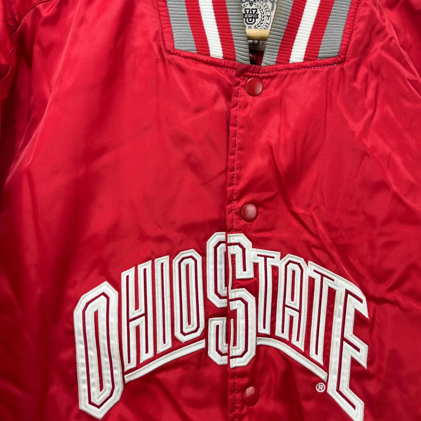 Other Vintage 00s Ohio State Buckeyes Varsity Bomber Jacket XL Size ONE SIZE - 3 Thumbnail