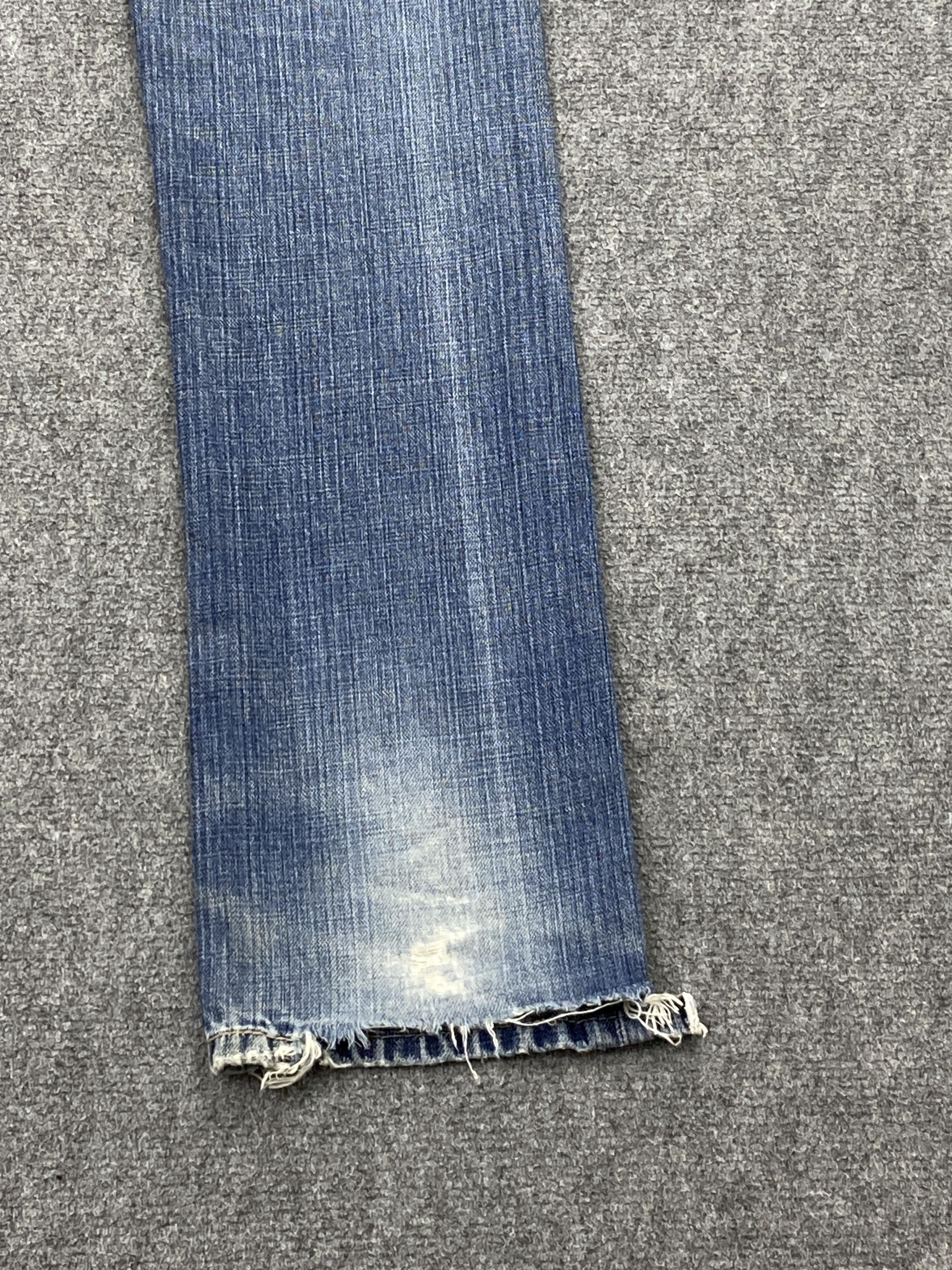 Levi's Vintage Levis 511 Skinny Fit Distressed Denim DP2622 Size US 28 / EU 44 - 15 Thumbnail