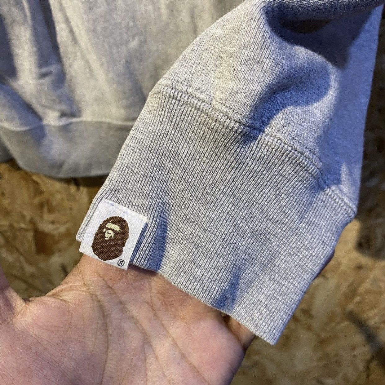 Bape × Vintage Neon Logo Crewneck Sweatshirts Size US L / EU 52-54 / 3 - 6 Thumbnail