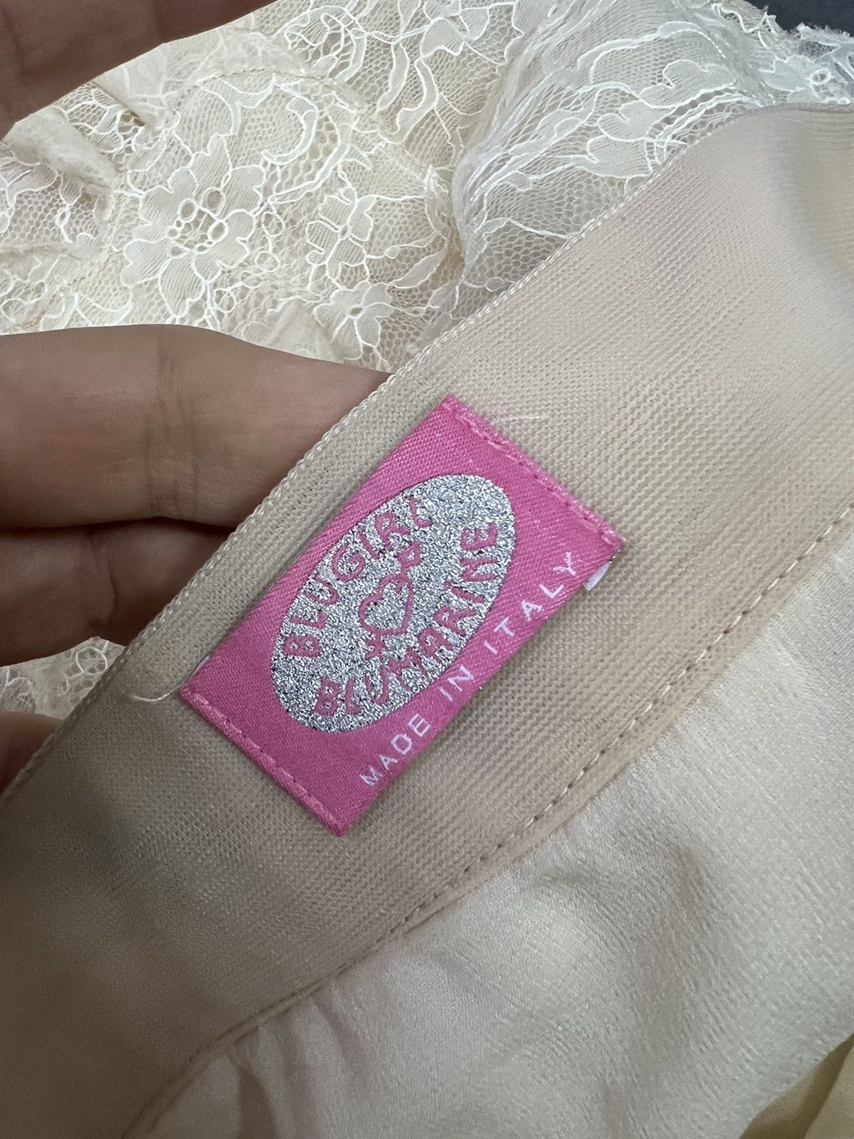 Blumarine Blumarine Y2K application coquette core skirt Size 26" / US 2 / IT 38 - 9 Thumbnail