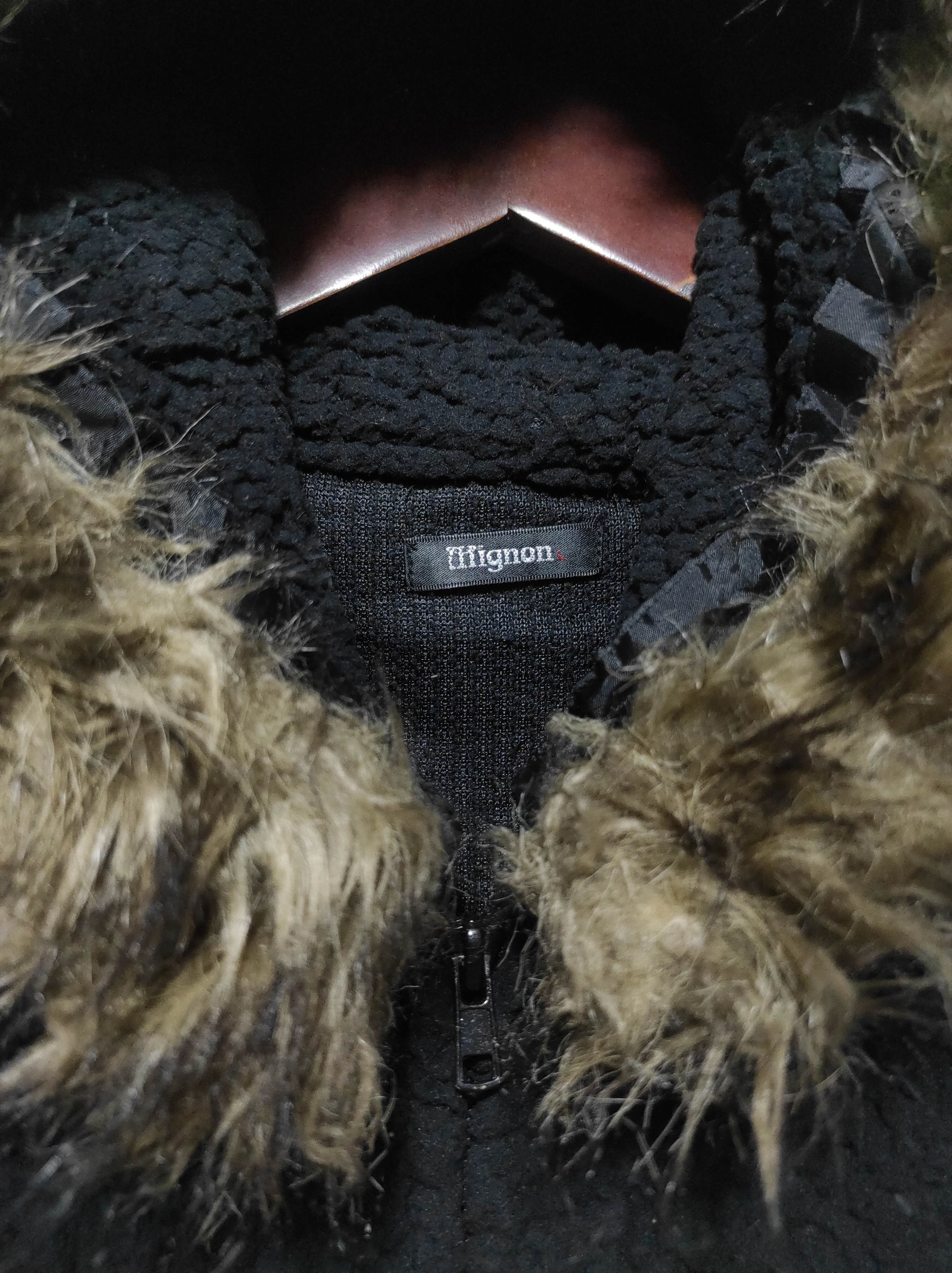 Japanese Brand Mignon Fur Hoodie Blank i6w9 lgb style Size US M / EU 48-50 / 2 - 6 Thumbnail