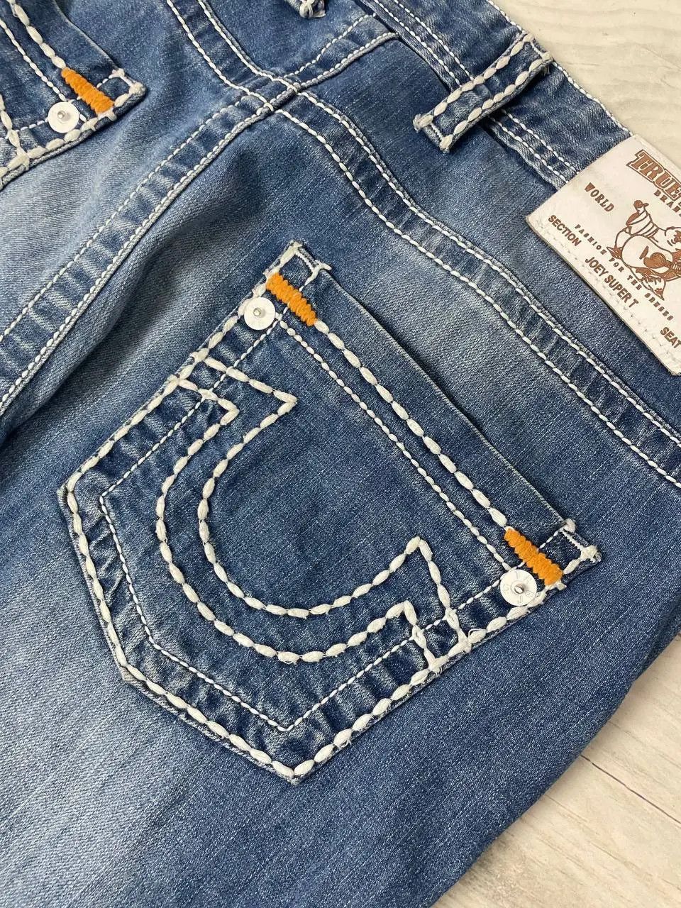 True Religion Vintage True Religion Joye Super Denim Jeans Y2K Japan Size US 36 / EU 52 - 16 Thumbnail