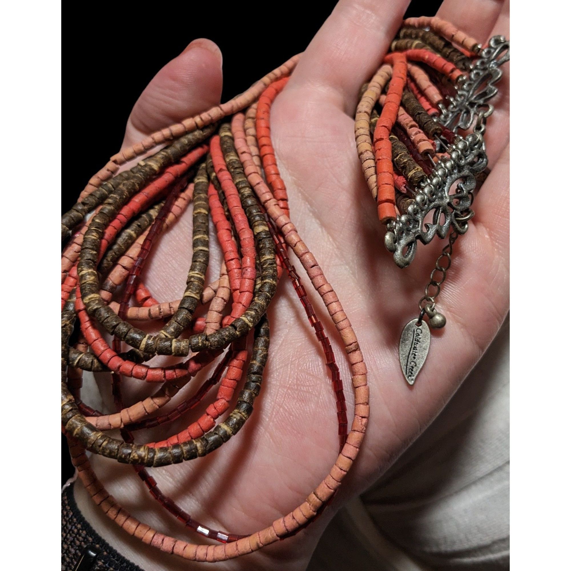 Coldwater Creek Coldwater Creek Multicolor Beaded Layered Necklace Size ONE SIZE - 6 Thumbnail