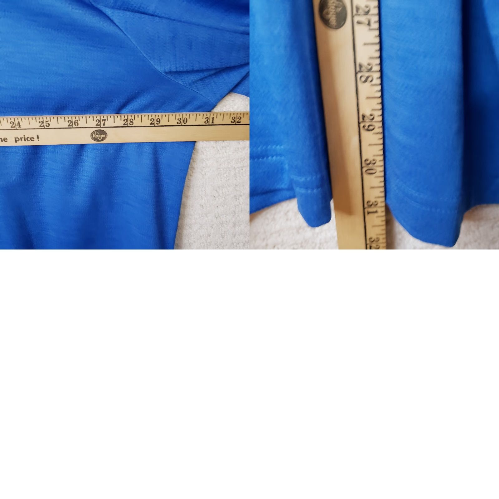 Vintage Ocean & Coast Polo Shirt Men's 3XL Blue Short Sleeve Collared Button Front Fish Logo Pattern Heathered Regular Fit Shirt Size US XXL / EU 58 / 5 - 9 Thumbnail