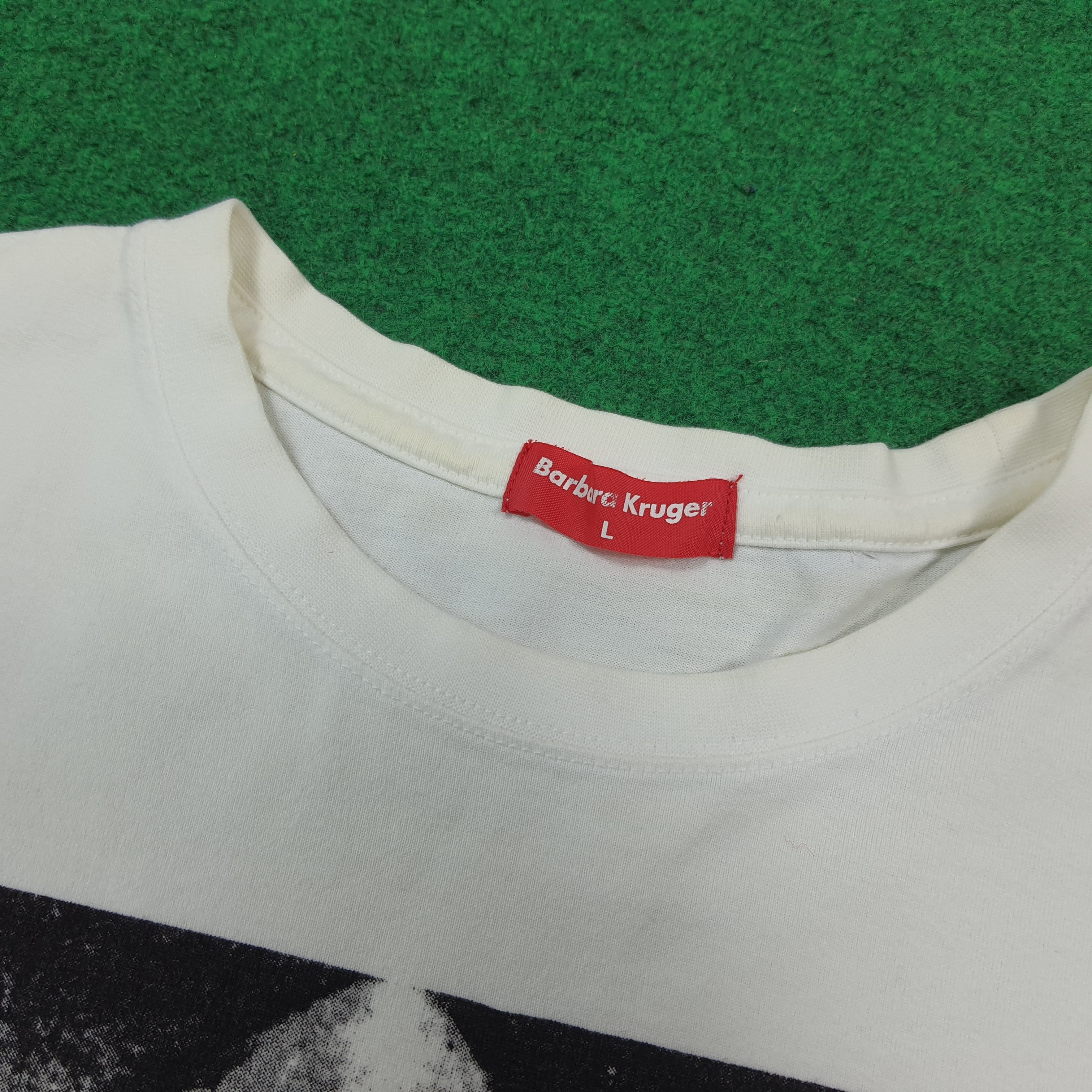 Barbara Kruger Vintage Barbara Kruger Designer Tshirt C294N77 Size US M / EU 48-50 / 2 - 5 Thumbnail