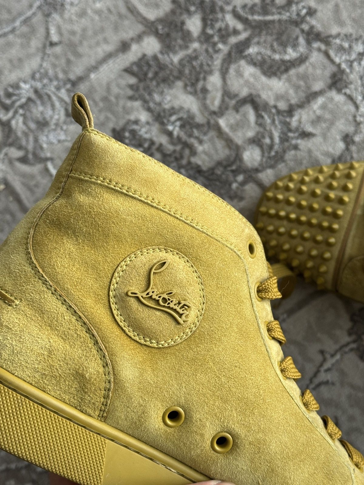 Christian Louboutin Christian Louboutin high-top Spiked Sneakers Size US 9 / EU 42 - 9 Thumbnail