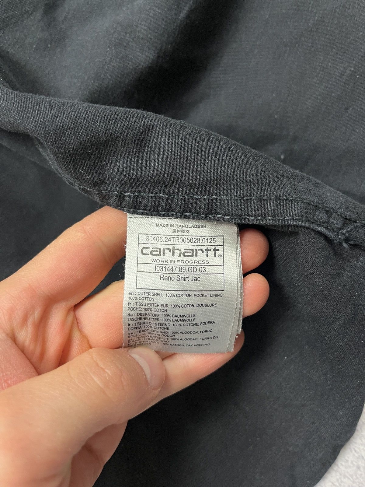 Carhartt Carhartt Reno Shirt Jacket Detroit USA Hype Workwear Size US L / EU 52-54 / 3 - 8 Thumbnail