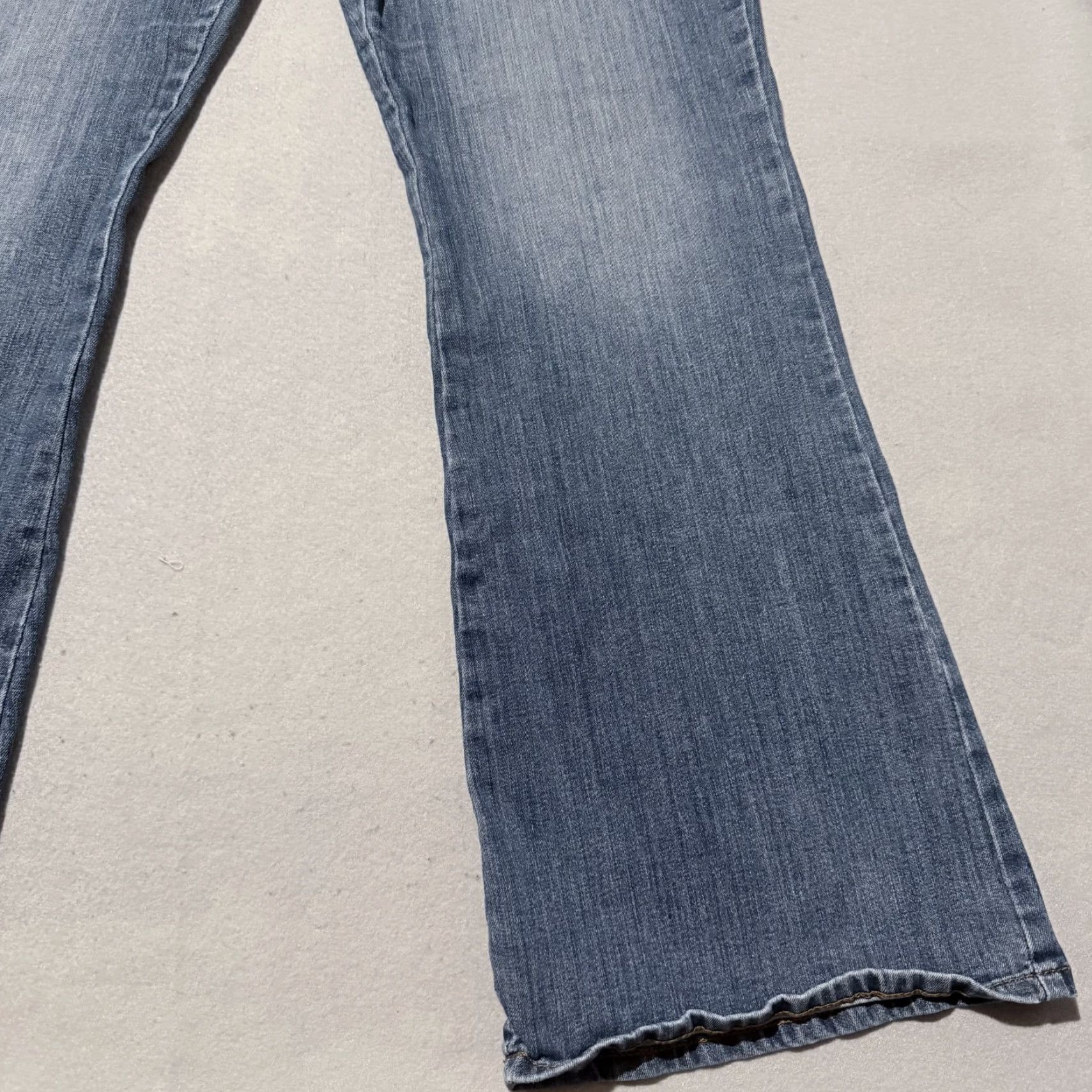 Banana Republic Banana Republic Jeans Women Blue High Rise Curvy Slim Flare Bootcut 14 Denim Vintage No 5-Pocket Modern Start Women Size 36" / US 14 / IT 50 - 6 Thumbnail