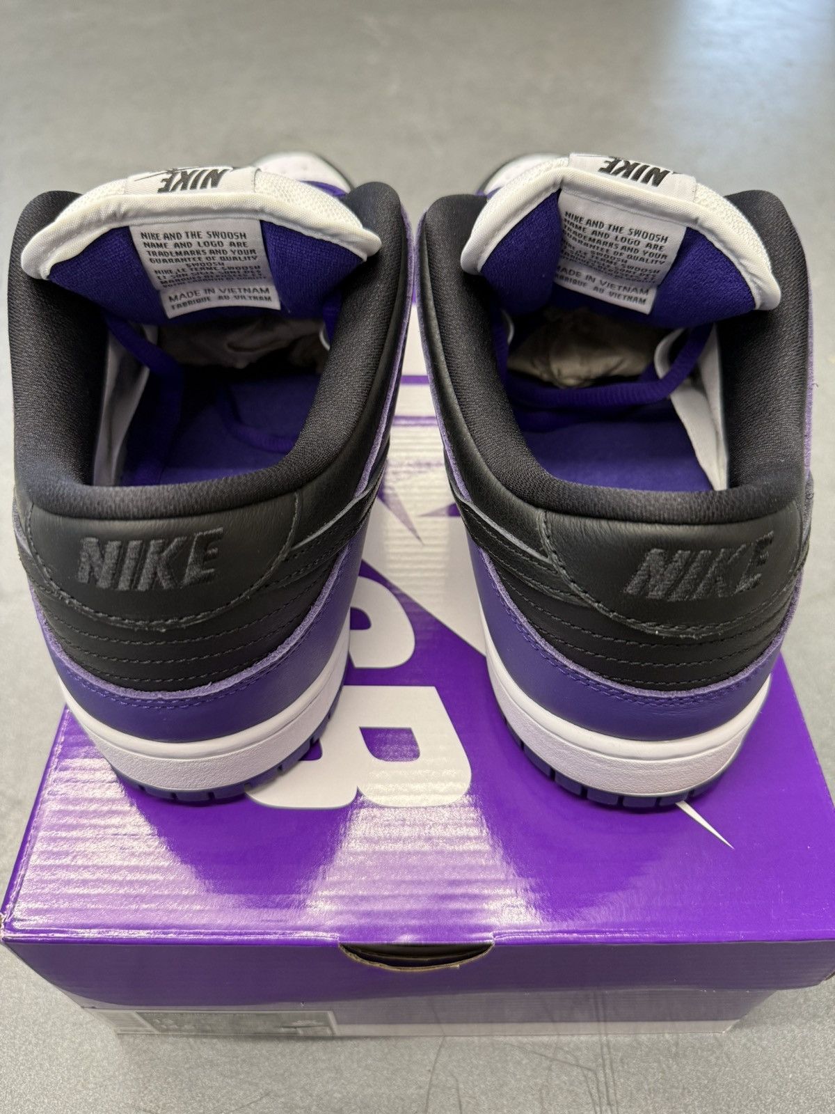 Nike 2024 Nike Dunk SB Dunk Low Court Purple Size US 13 / EU 46 - 5 Thumbnail