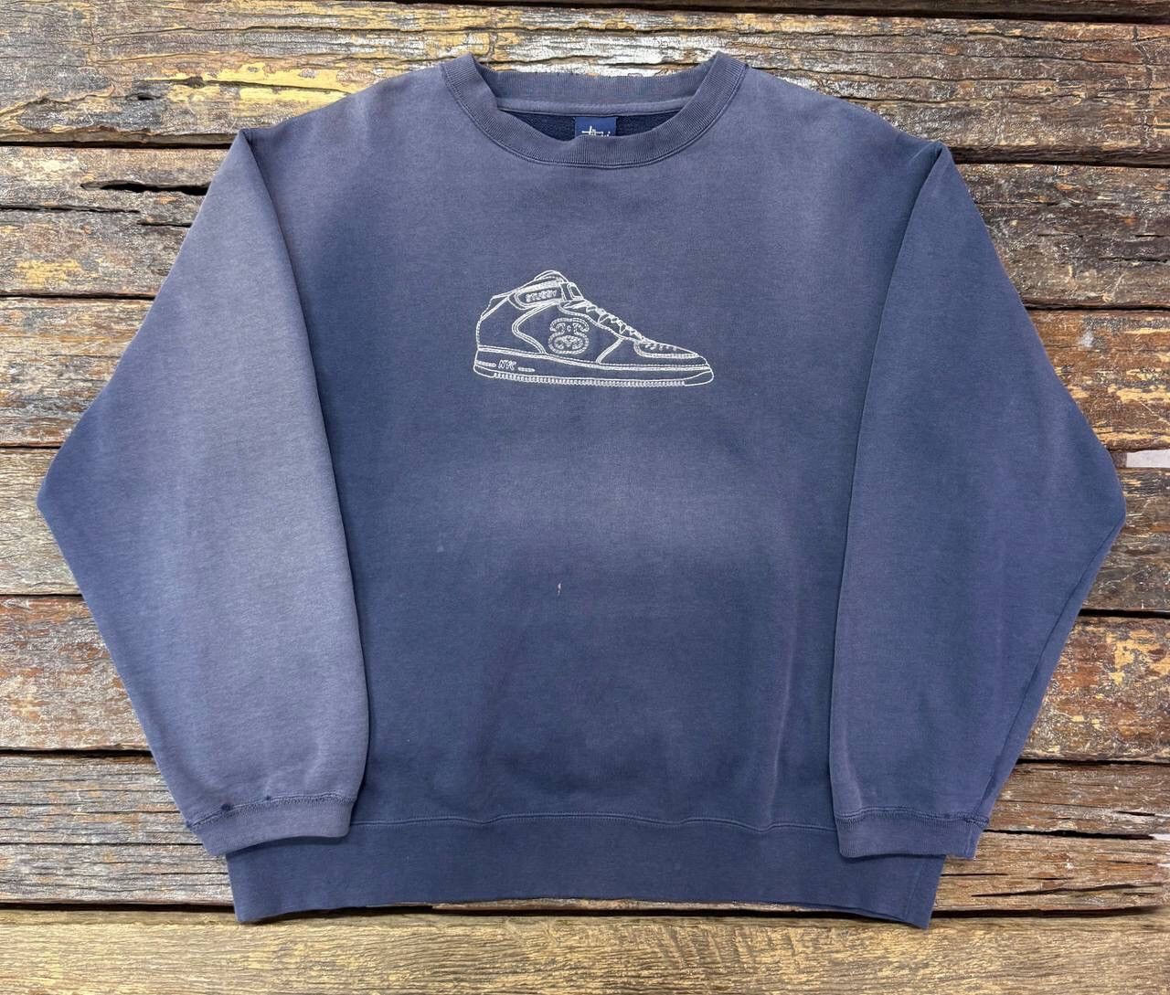 Vintage Stussy Sweatshirt Stussy Wolrdwide Sweatshirt Crewneck online Pullover