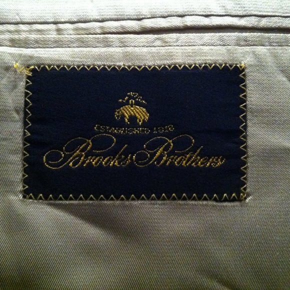 Brooks Brothers BROOKS BROTHERS MEN'S LINEN SPORT JACKET BLAZER SIZE: 42R Size 42R - 12 Thumbnail