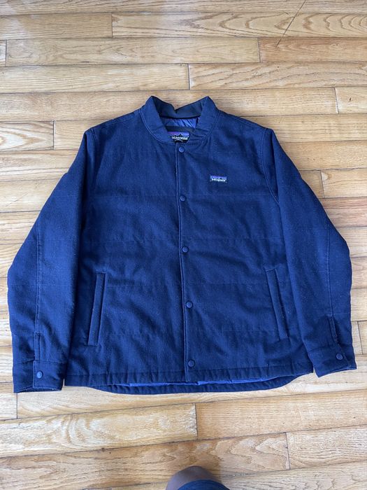 Patagonia recycled hotsell wool bomber jacket