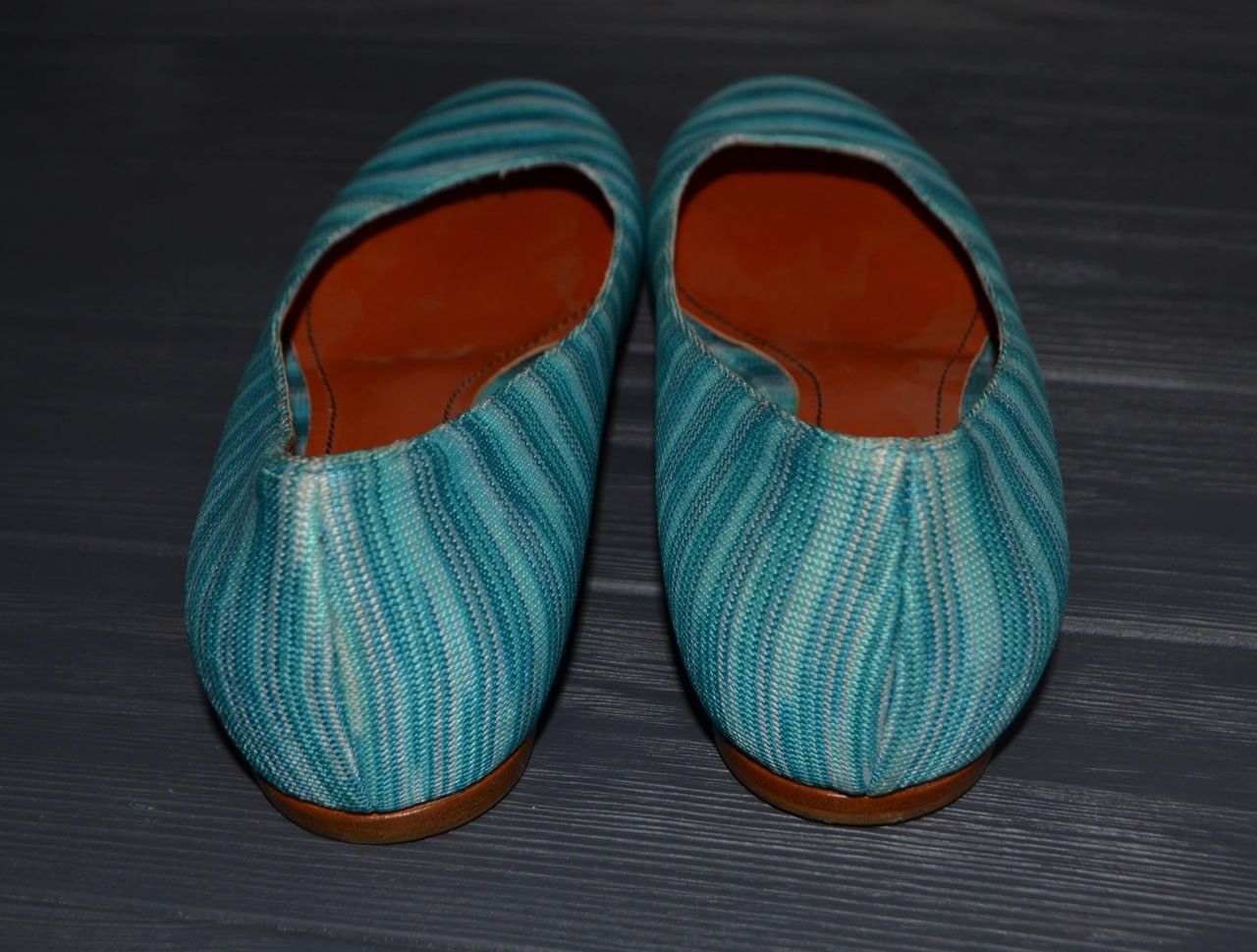 Missoni Missoni Knit Striped Classic Ballet Flat Shoe Size EUR 37 Size US 6 / IT 36 - 3 Thumbnail