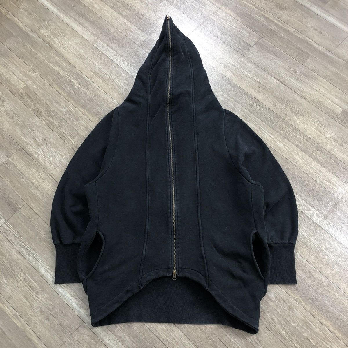 If Six Was Nine 2000s Victory Punk Goa Lgb Punk Style Double Zipper Hoodie Size US L / EU 52-54 / 3 - 11 Thumbnail