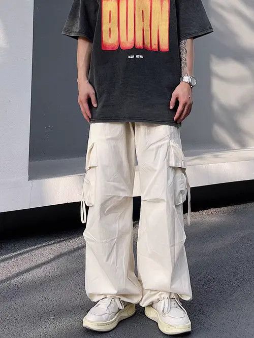 Japanese Brand Misao Vintage High Street Multi-Pocket Casual Trousers Size US 33 - 4 Thumbnail