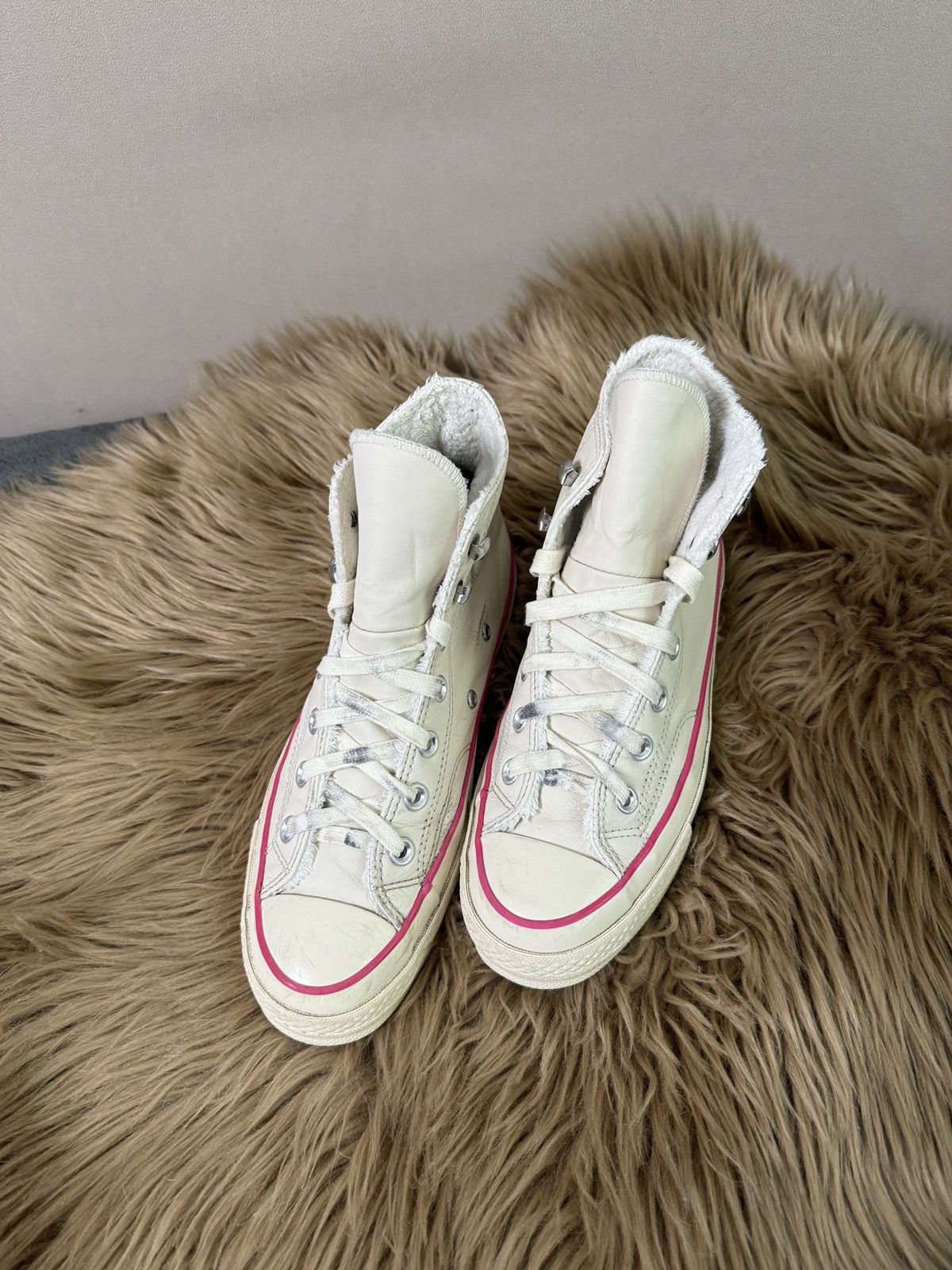 Converse Converse leather sneakers Size US 7.5 / IT 37.5 - 4 Thumbnail