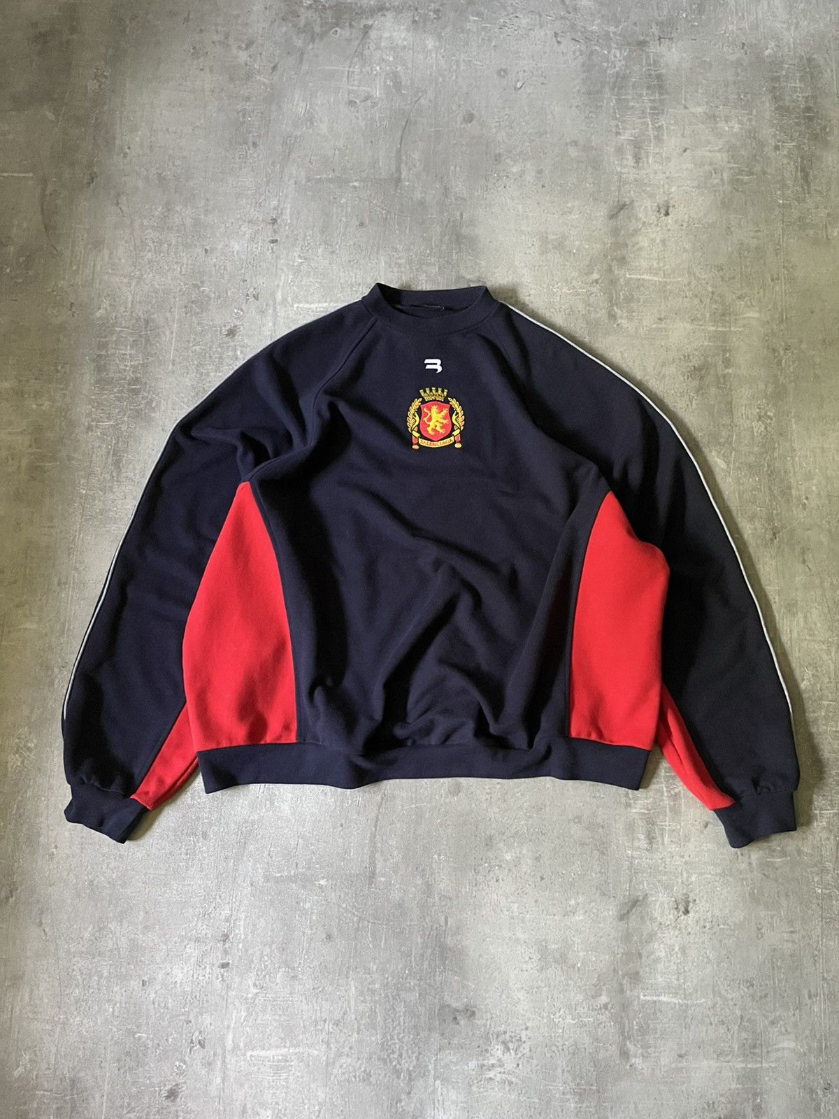 Balenciaga S/S 21 Soccer Sporty B sweatshirt rare